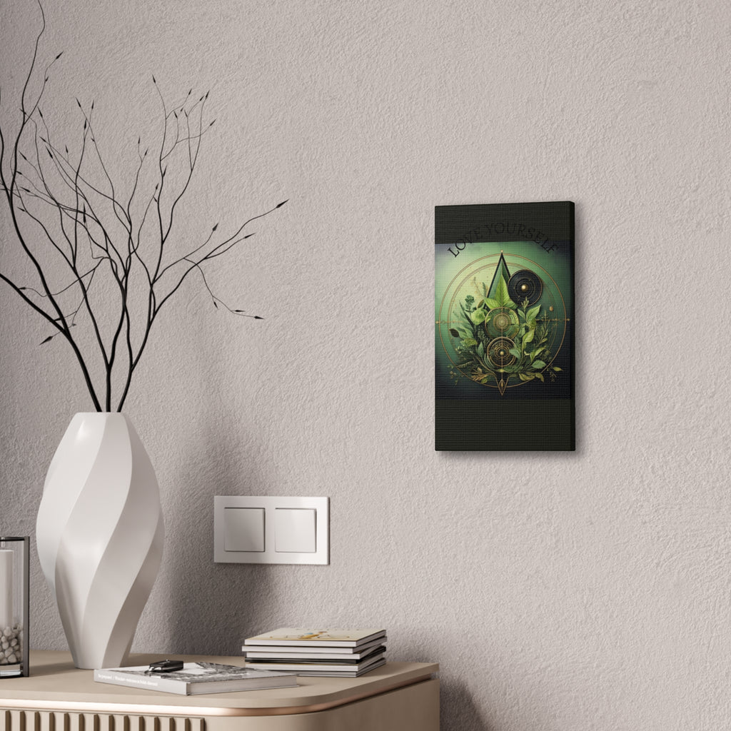 Canvas Art Print, Boho Wall Decor, Greenery Artwork, Nature Inspired Decor, Gift for Plant Lovers