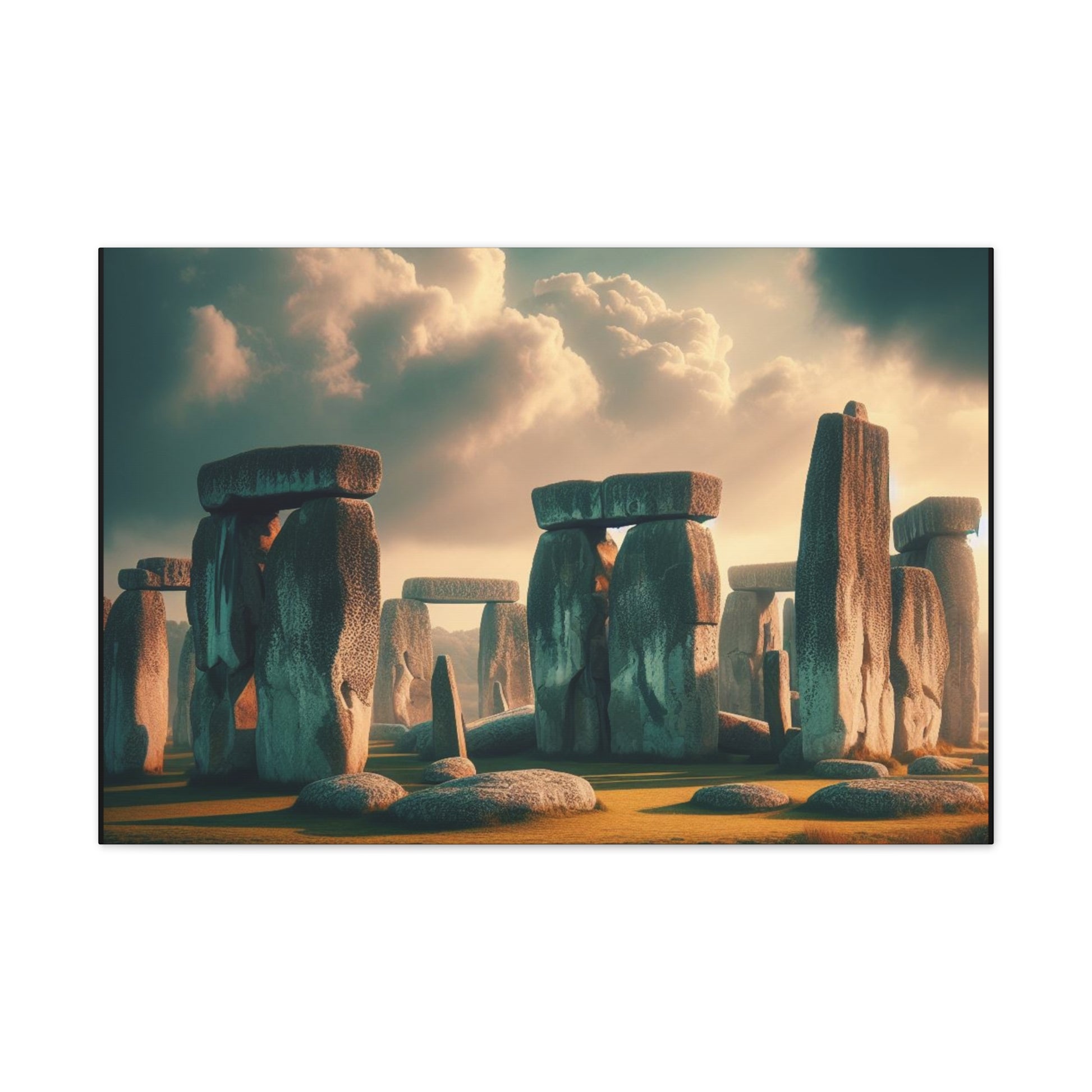 Stunning Stonehenge Canvas Wall Art, Home Decor, Nature Lover Gift, Unique Art, Landscape Decor, Anniversary Present