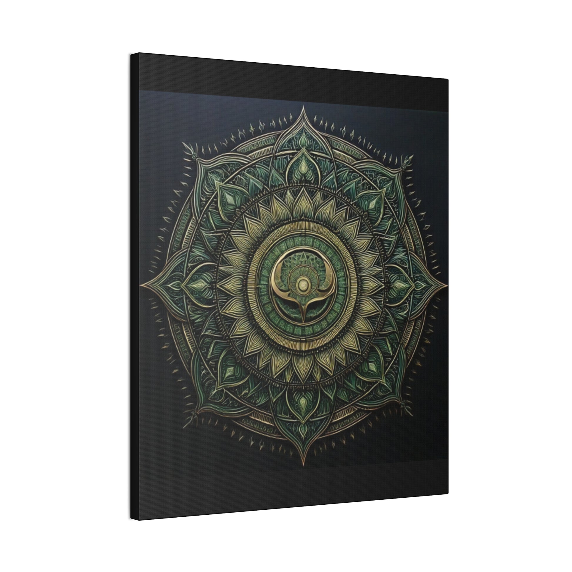 Bohemian Decor Wall Art Canvas, Mandala Artwork, Home Decor Gift, Meditation Room Decoration, Unique Gift for Yoga Lovers