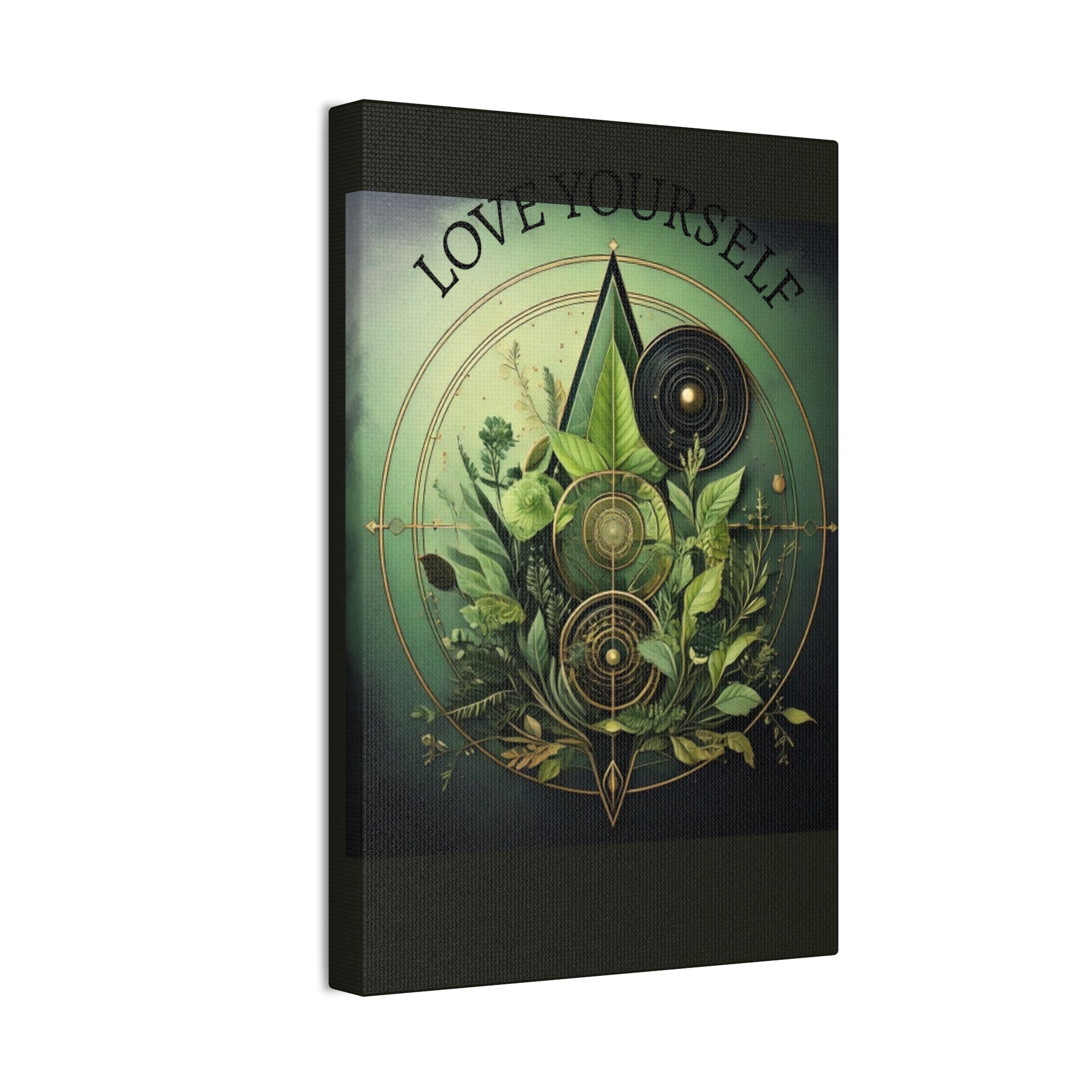 Canvas Art Print, Boho Wall Decor, Greenery Artwork, Nature Inspired Decor, Gift for Plant Lovers