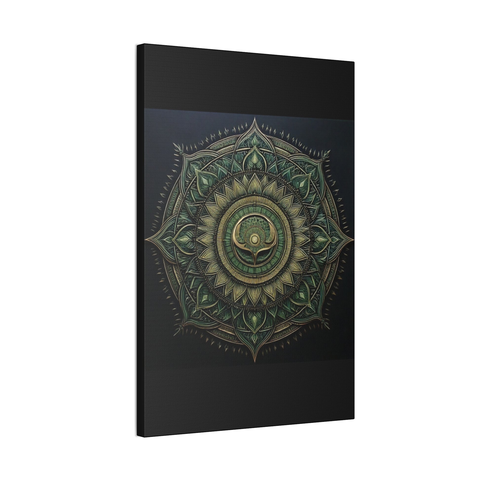 Bohemian Decor Wall Art Canvas, Mandala Artwork, Home Decor Gift, Meditation Room Decoration, Unique Gift for Yoga Lovers