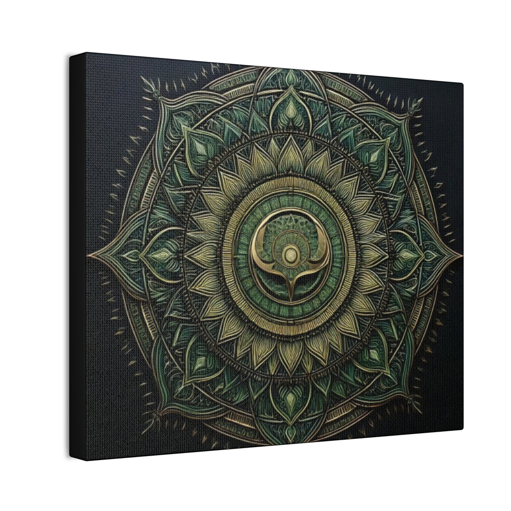 Bohemian Decor Wall Art Canvas, Mandala Artwork, Home Decor Gift, Meditation Room Decoration, Unique Gift for Yoga Lovers