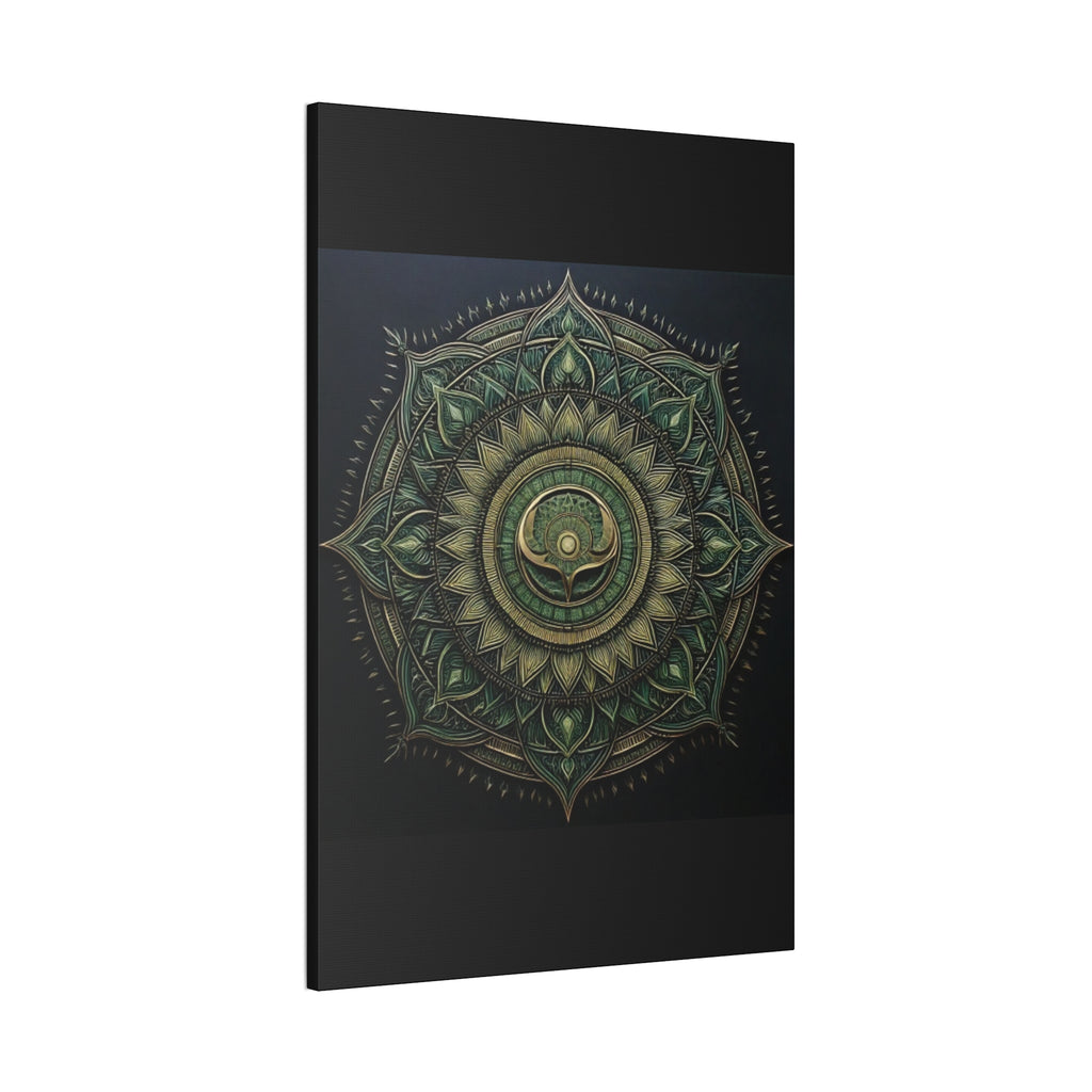 Bohemian Decor Wall Art Canvas, Mandala Artwork, Home Decor Gift, Meditation Room Decoration, Unique Gift for Yoga Lovers