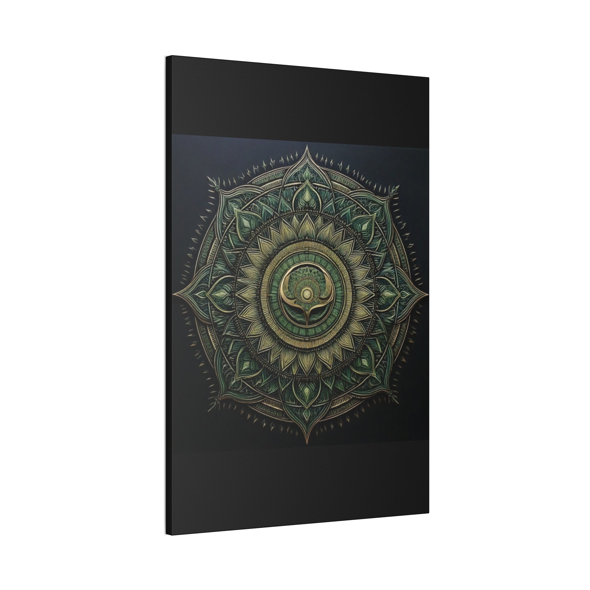 Bohemian Decor Wall Art Canvas, Mandala Artwork, Home Decor Gift, Meditation Room Decoration, Unique Gift for Yoga Lovers