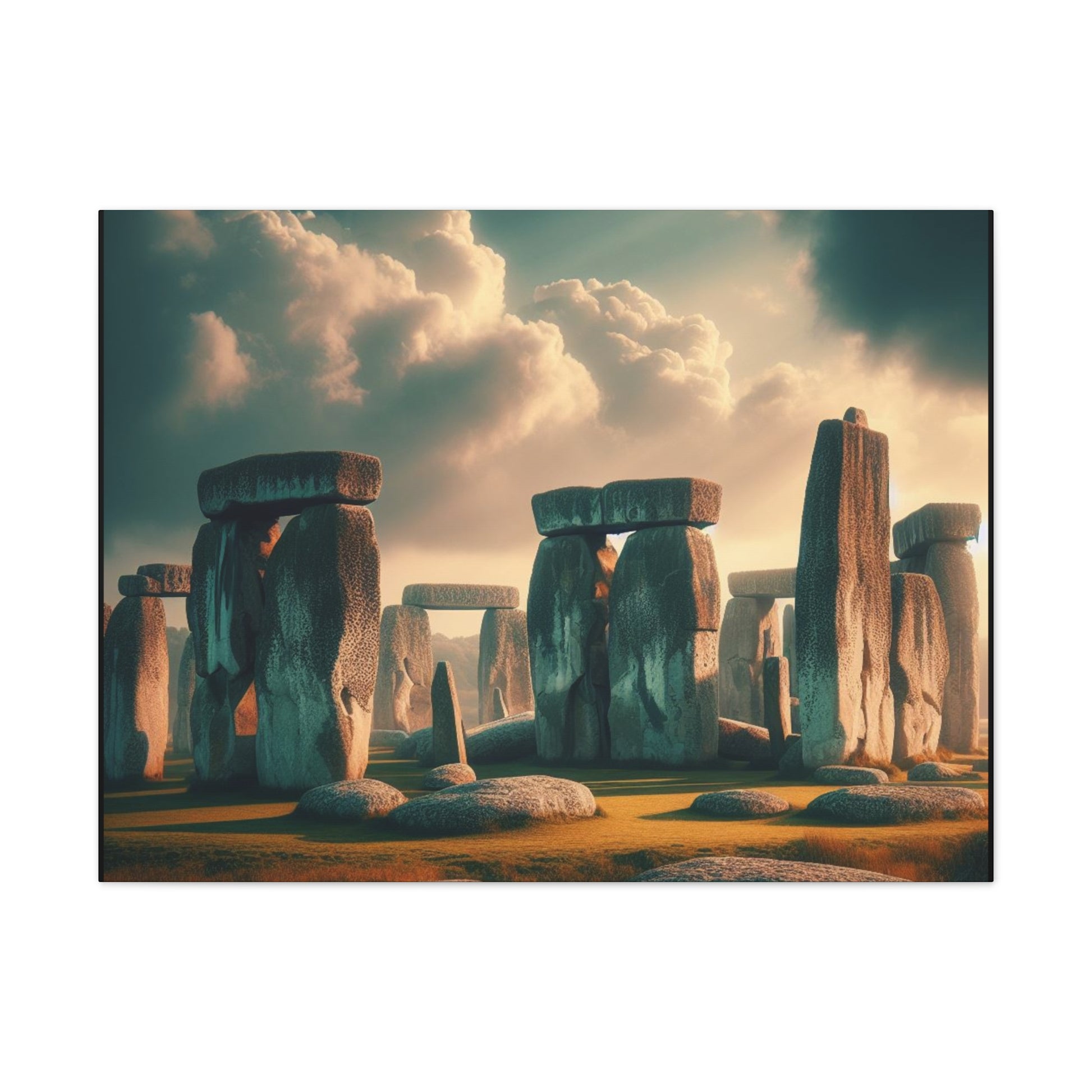 Stunning Stonehenge Canvas Wall Art, Home Decor, Nature Lover Gift, Unique Art, Landscape Decor, Anniversary Present