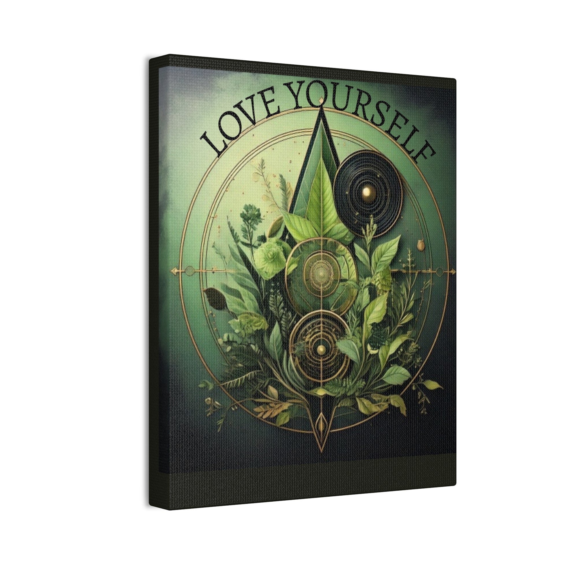 Canvas Art Print, Boho Wall Decor, Greenery Artwork, Nature Inspired Decor, Gift for Plant Lovers