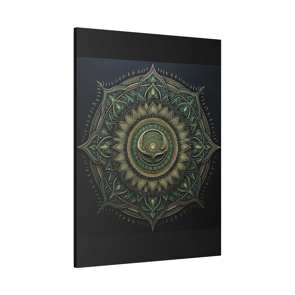 Bohemian Decor Wall Art Canvas, Mandala Artwork, Home Decor Gift, Meditation Room Decoration, Unique Gift for Yoga Lovers