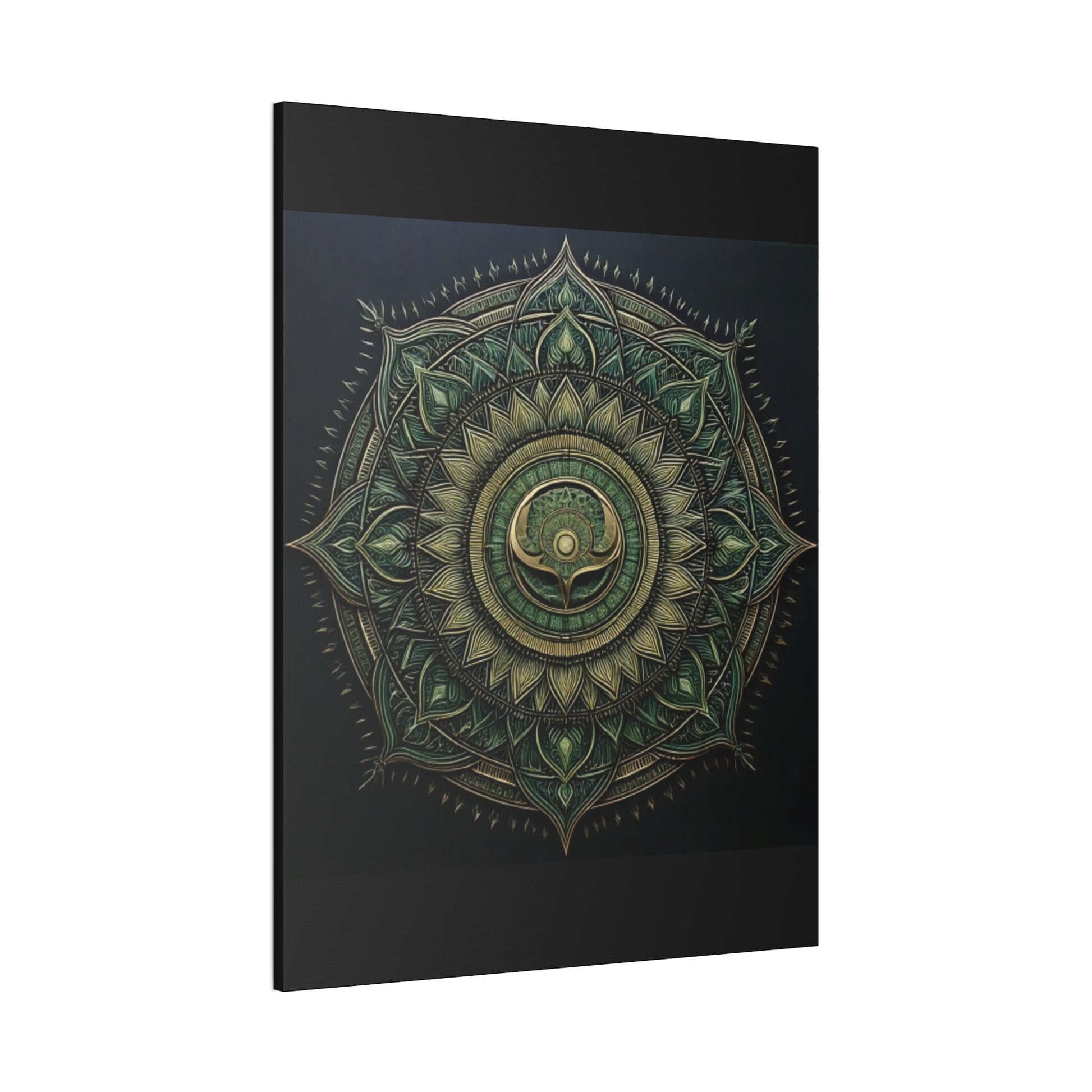Bohemian Decor Wall Art Canvas, Mandala Artwork, Home Decor Gift, Meditation Room Decoration, Unique Gift for Yoga Lovers