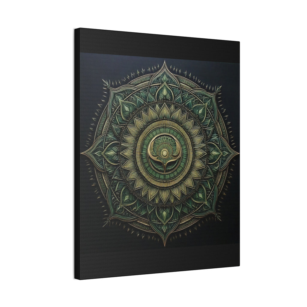 Bohemian Decor Wall Art Canvas, Mandala Artwork, Home Decor Gift, Meditation Room Decoration, Unique Gift for Yoga Lovers