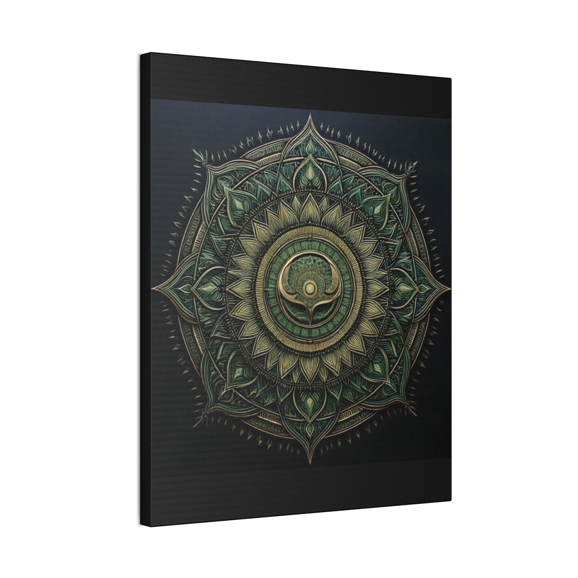Bohemian Decor Wall Art Canvas, Mandala Artwork, Home Decor Gift, Meditation Room Decoration, Unique Gift for Yoga Lovers