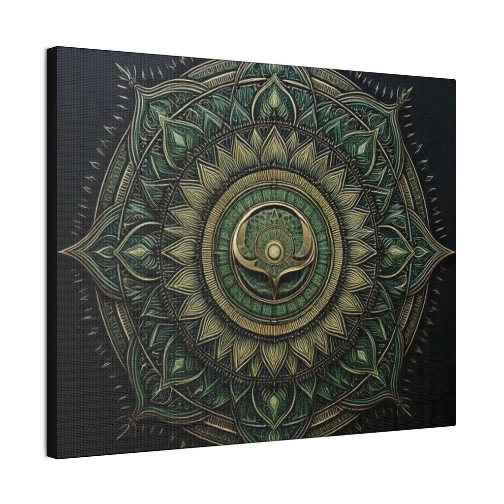 Bohemian Decor Wall Art Canvas, Mandala Artwork, Home Decor Gift, Meditation Room Decoration, Unique Gift for Yoga Lovers