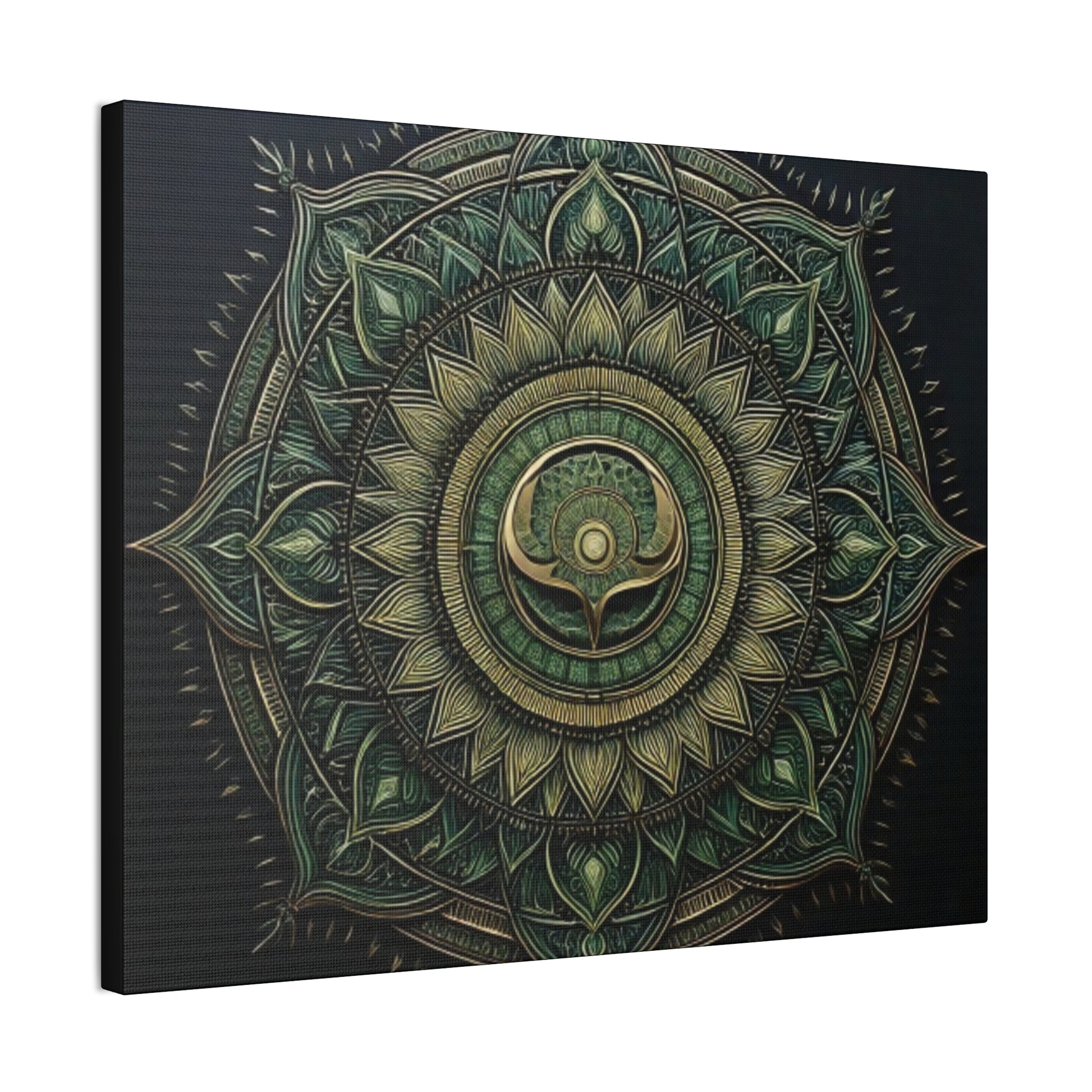 Bohemian Decor Wall Art Canvas, Mandala Artwork, Home Decor Gift, Meditation Room Decoration, Unique Gift for Yoga Lovers