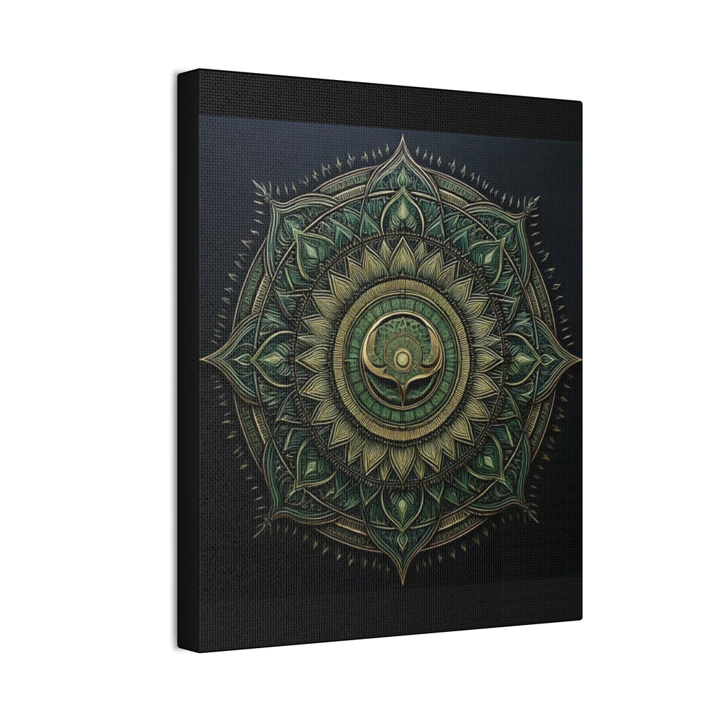 Bohemian Decor Wall Art Canvas, Mandala Artwork, Home Decor Gift, Meditation Room Decoration, Unique Gift for Yoga Lovers