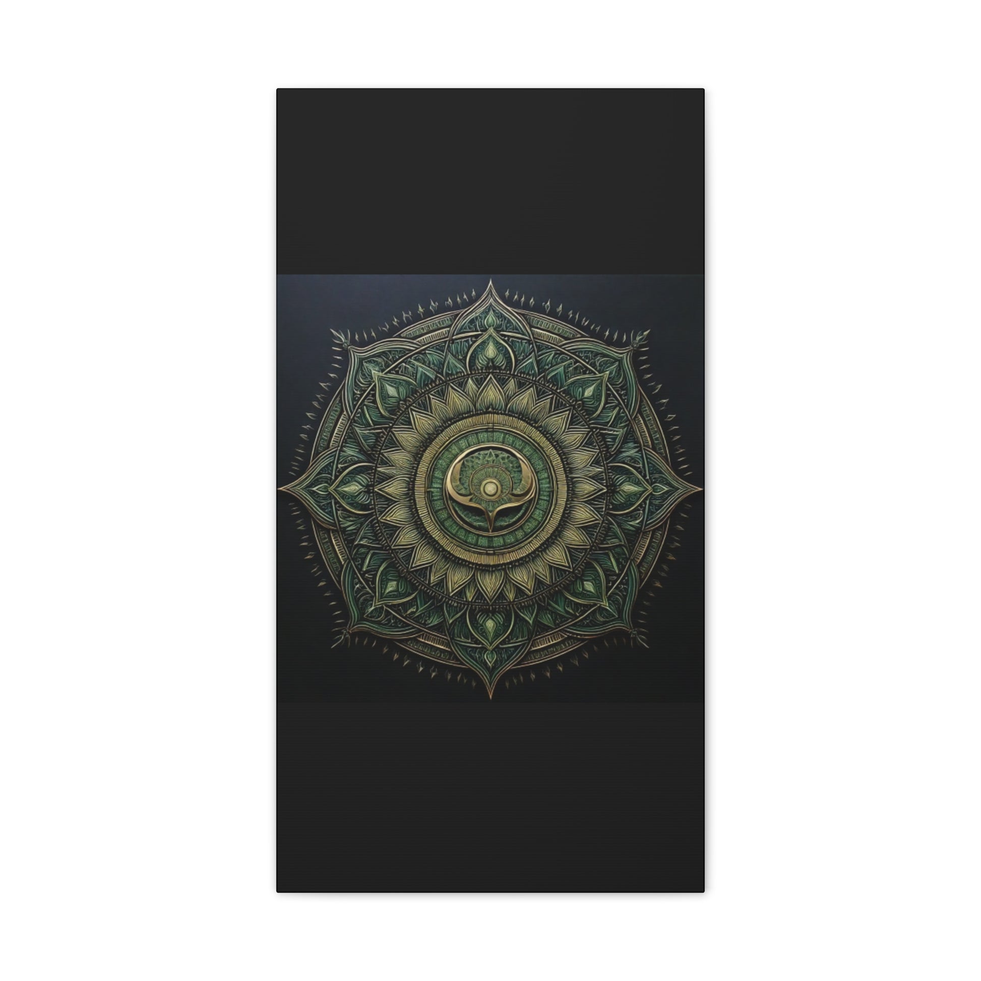 Bohemian Decor Wall Art Canvas, Mandala Artwork, Home Decor Gift, Meditation Room Decoration, Unique Gift for Yoga Lovers