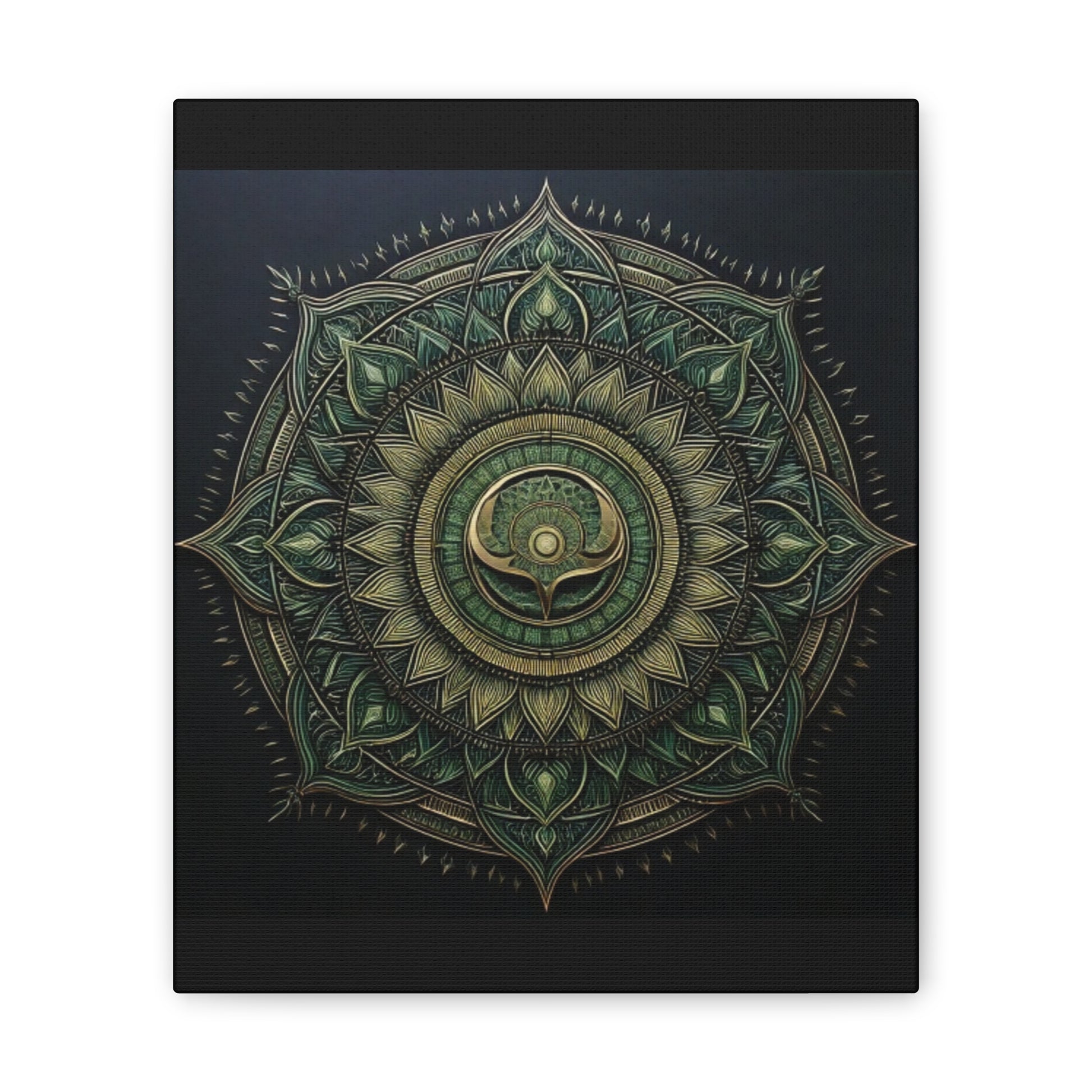 Bohemian Decor Wall Art Canvas, Mandala Artwork, Home Decor Gift, Meditation Room Decoration, Unique Gift for Yoga Lovers