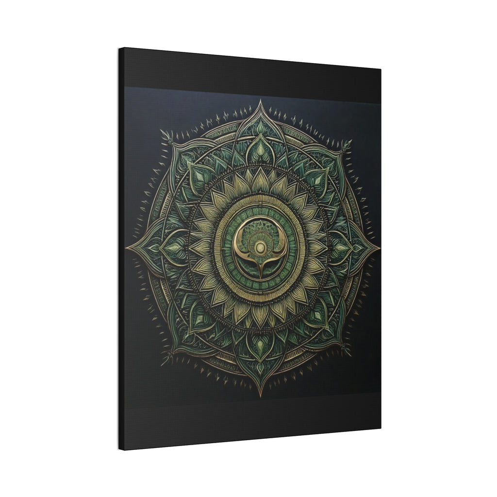 Bohemian Decor Wall Art Canvas, Mandala Artwork, Home Decor Gift, Meditation Room Decoration, Unique Gift for Yoga Lovers
