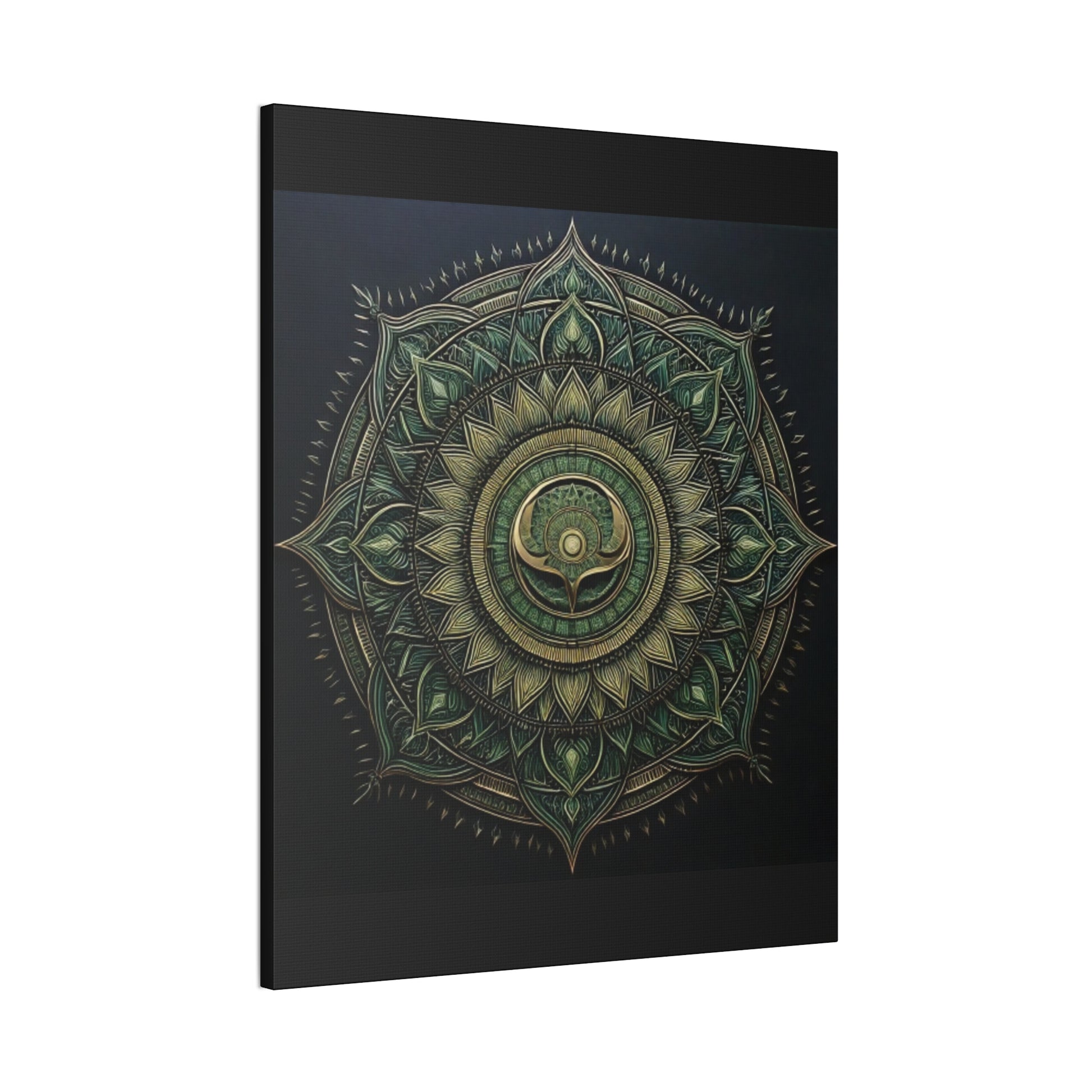 Bohemian Decor Wall Art Canvas, Mandala Artwork, Home Decor Gift, Meditation Room Decoration, Unique Gift for Yoga Lovers