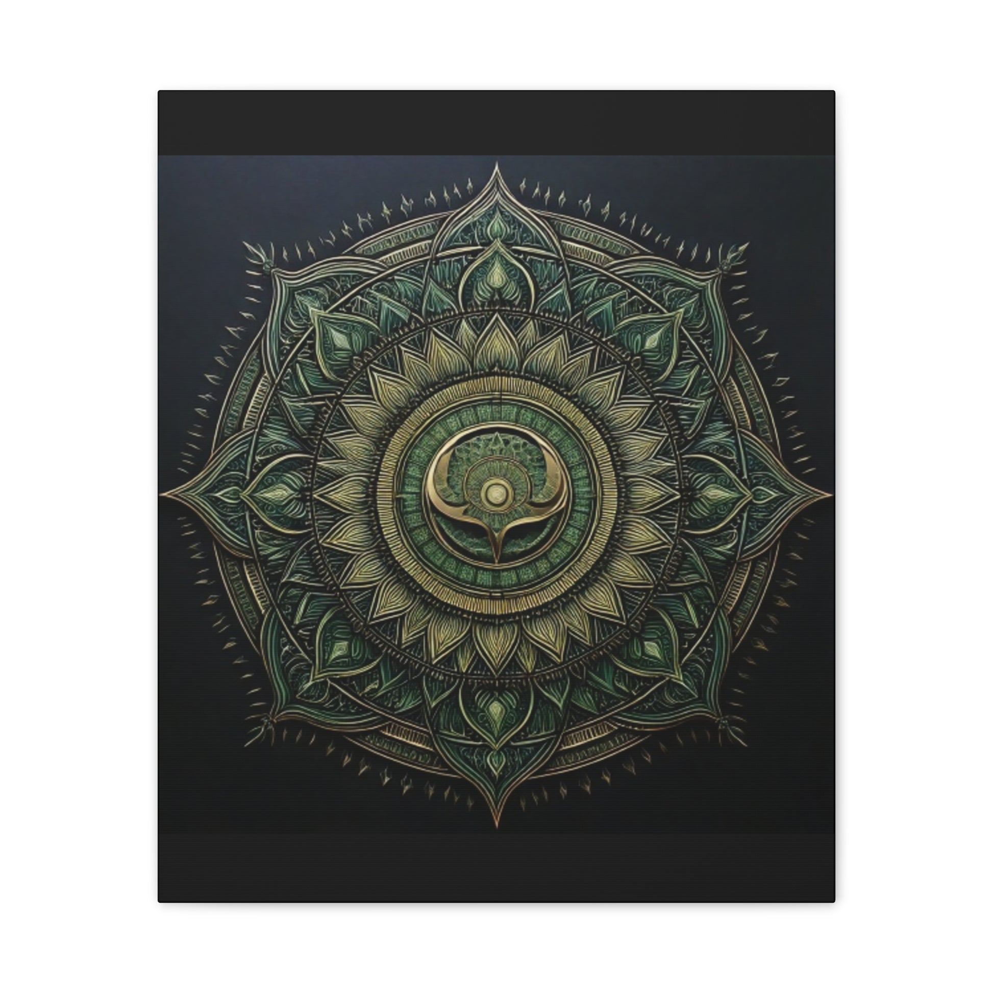 Bohemian Decor Wall Art Canvas, Mandala Artwork, Home Decor Gift, Meditation Room Decoration, Unique Gift for Yoga Lovers