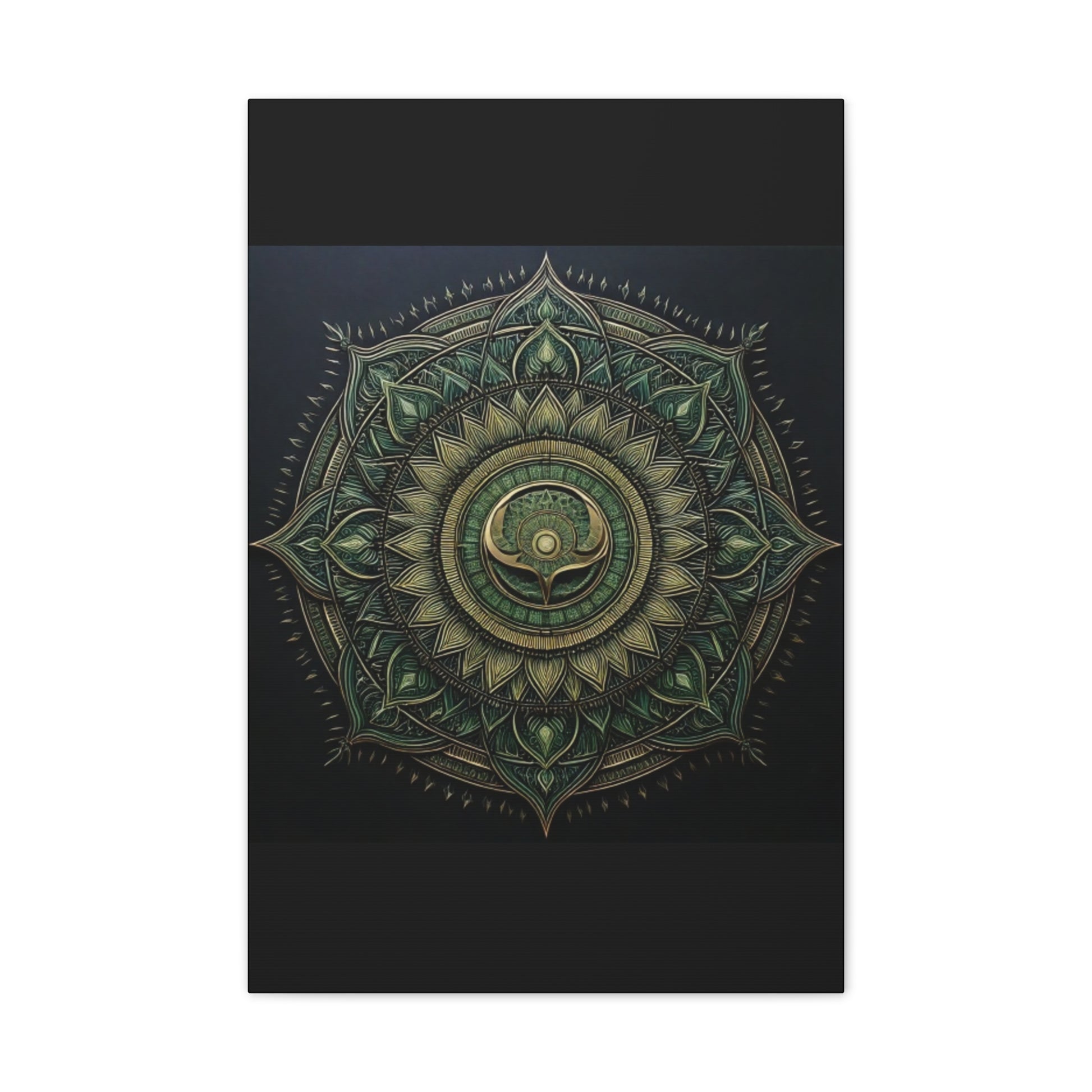 Bohemian Decor Wall Art Canvas, Mandala Artwork, Home Decor Gift, Meditation Room Decoration, Unique Gift for Yoga Lovers