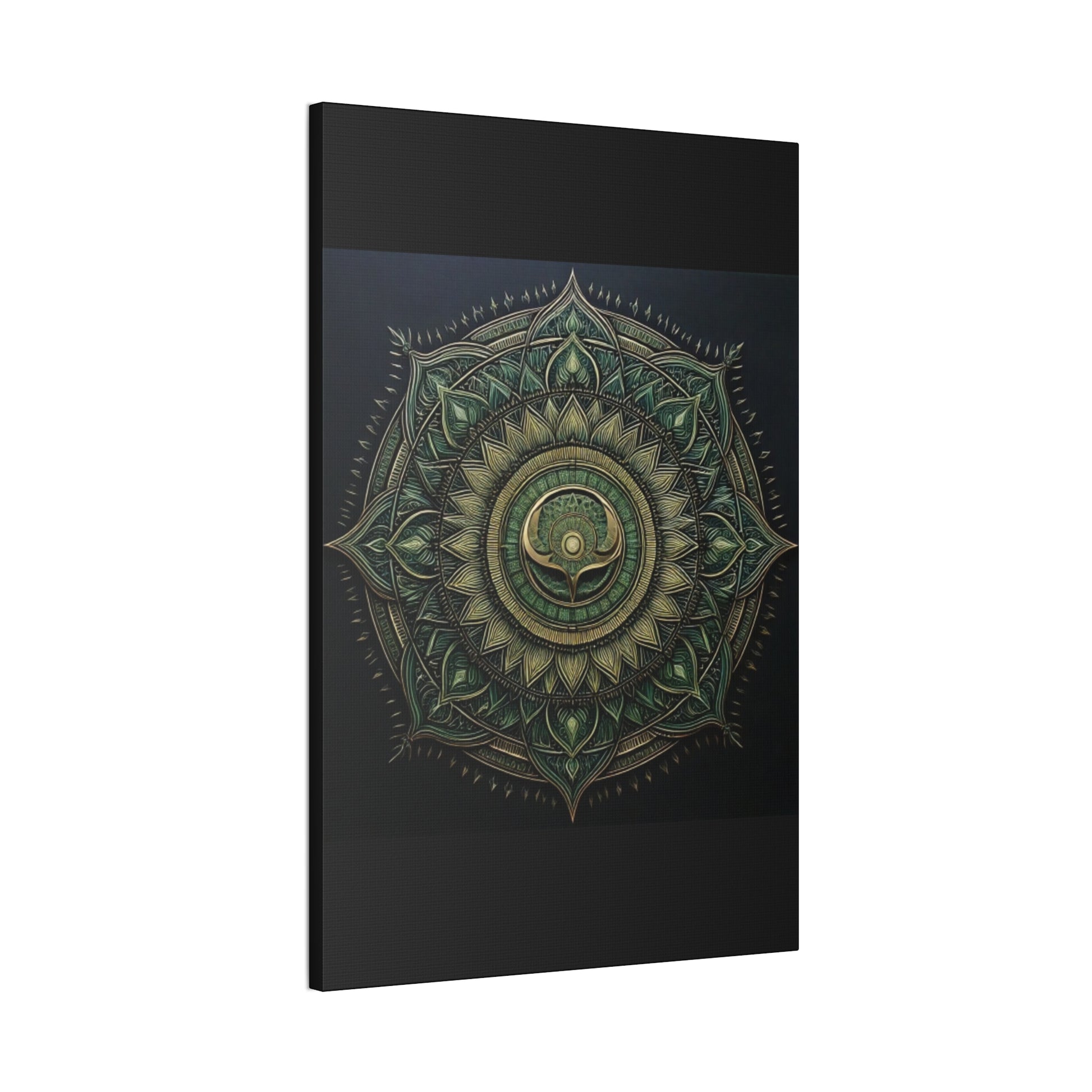 Bohemian Decor Wall Art Canvas, Mandala Artwork, Home Decor Gift, Meditation Room Decoration, Unique Gift for Yoga Lovers