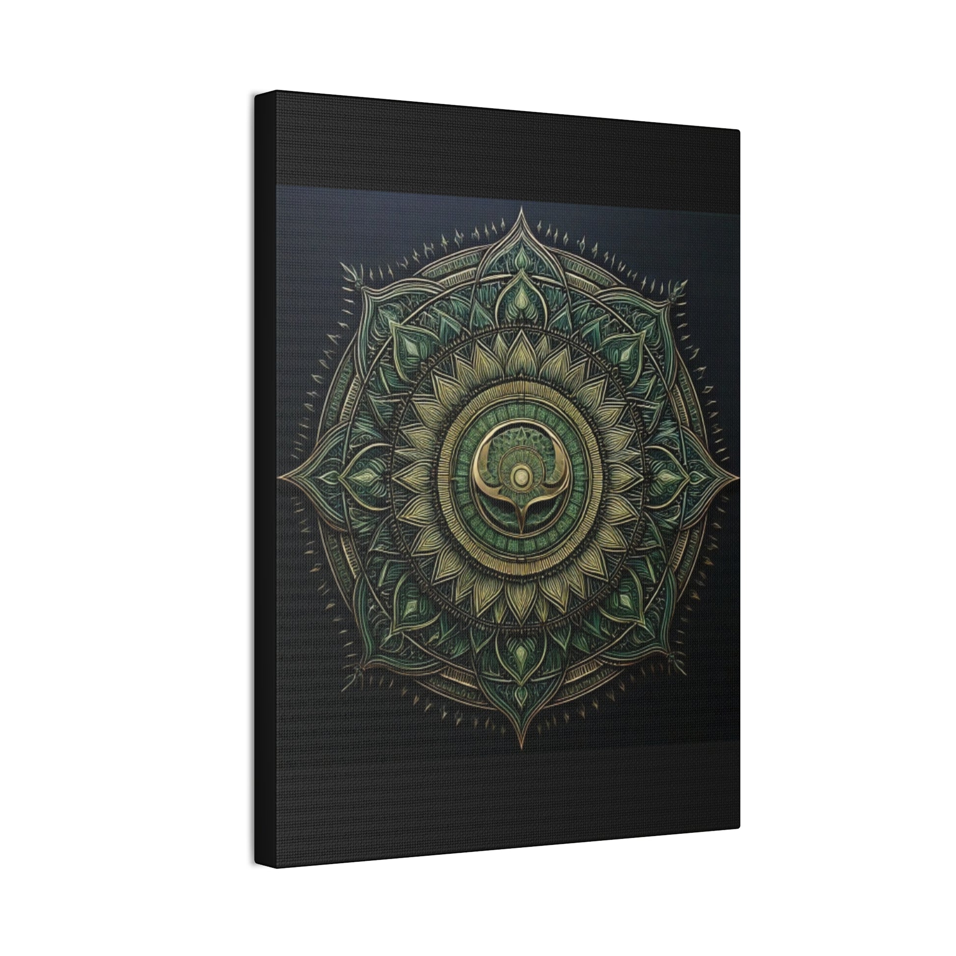 Bohemian Decor Wall Art Canvas, Mandala Artwork, Home Decor Gift, Meditation Room Decoration, Unique Gift for Yoga Lovers