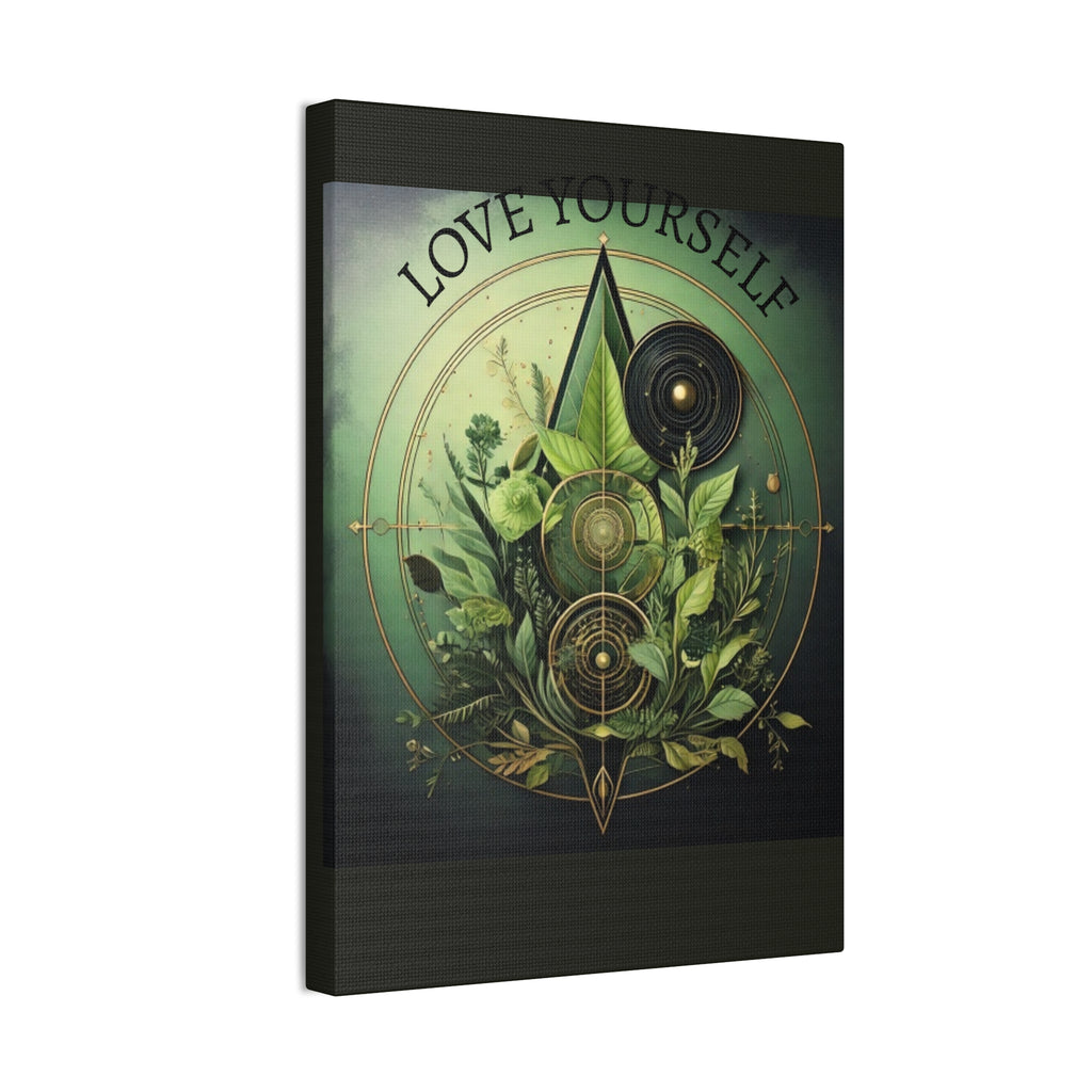 Canvas Art Print, Boho Wall Decor, Greenery Artwork, Nature Inspired Decor, Gift for Plant Lovers