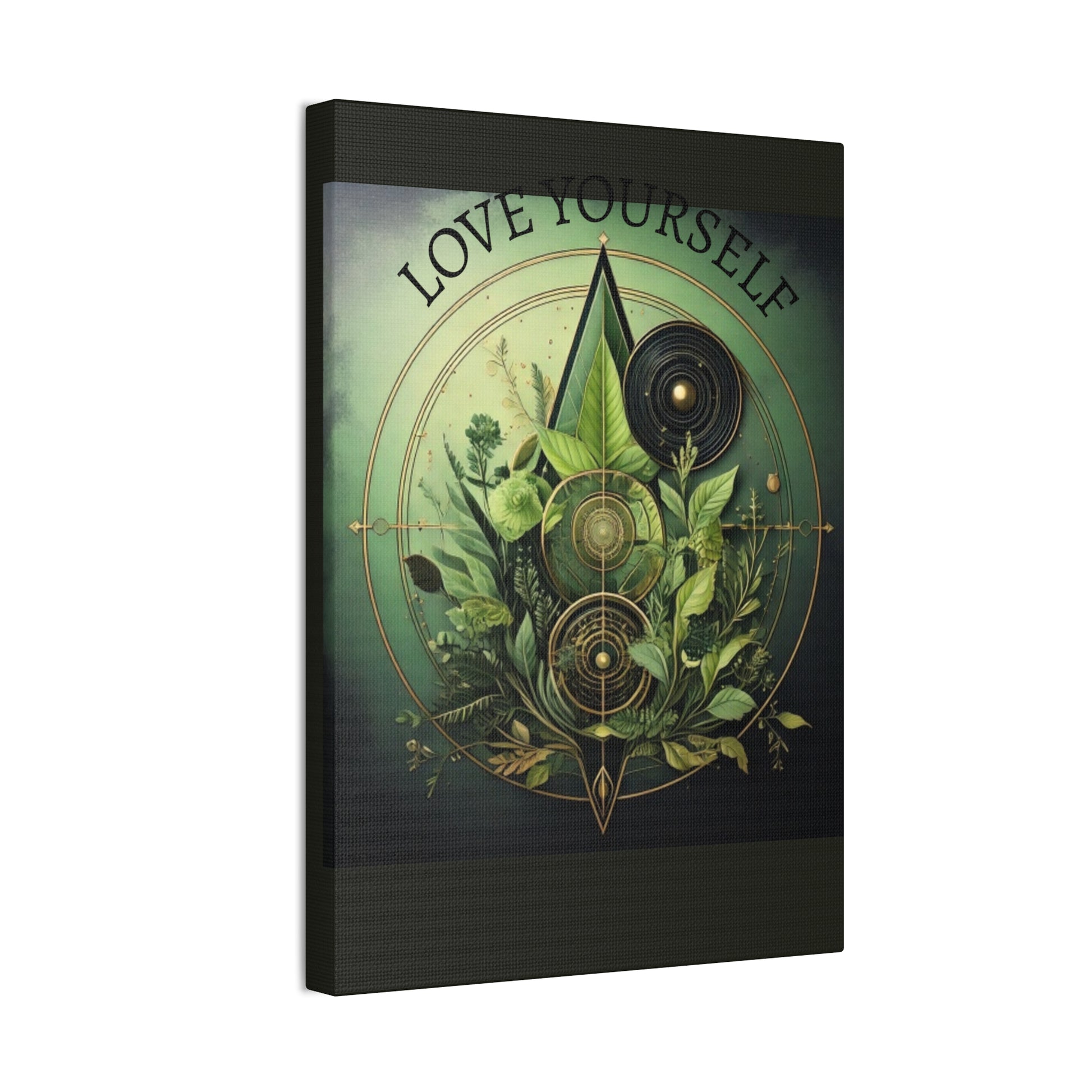 Canvas Art Print, Boho Wall Decor, Greenery Artwork, Nature Inspired Decor, Gift for Plant Lovers