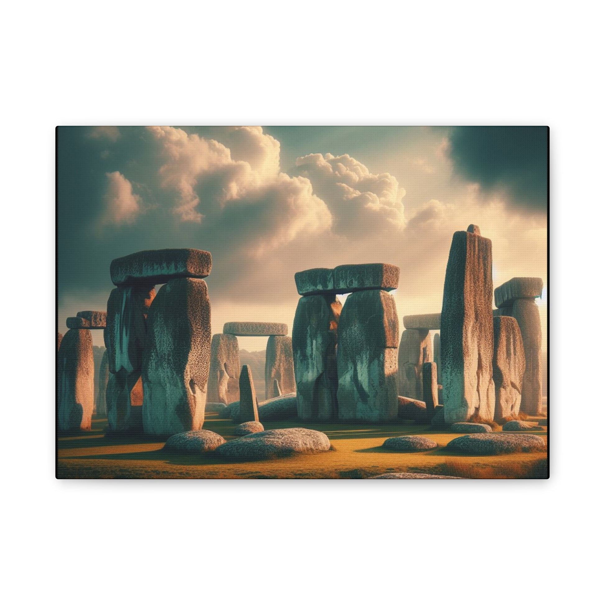 Stunning Stonehenge Canvas Wall Art, Home Decor, Nature Lover Gift, Unique Art, Landscape Decor, Anniversary Present