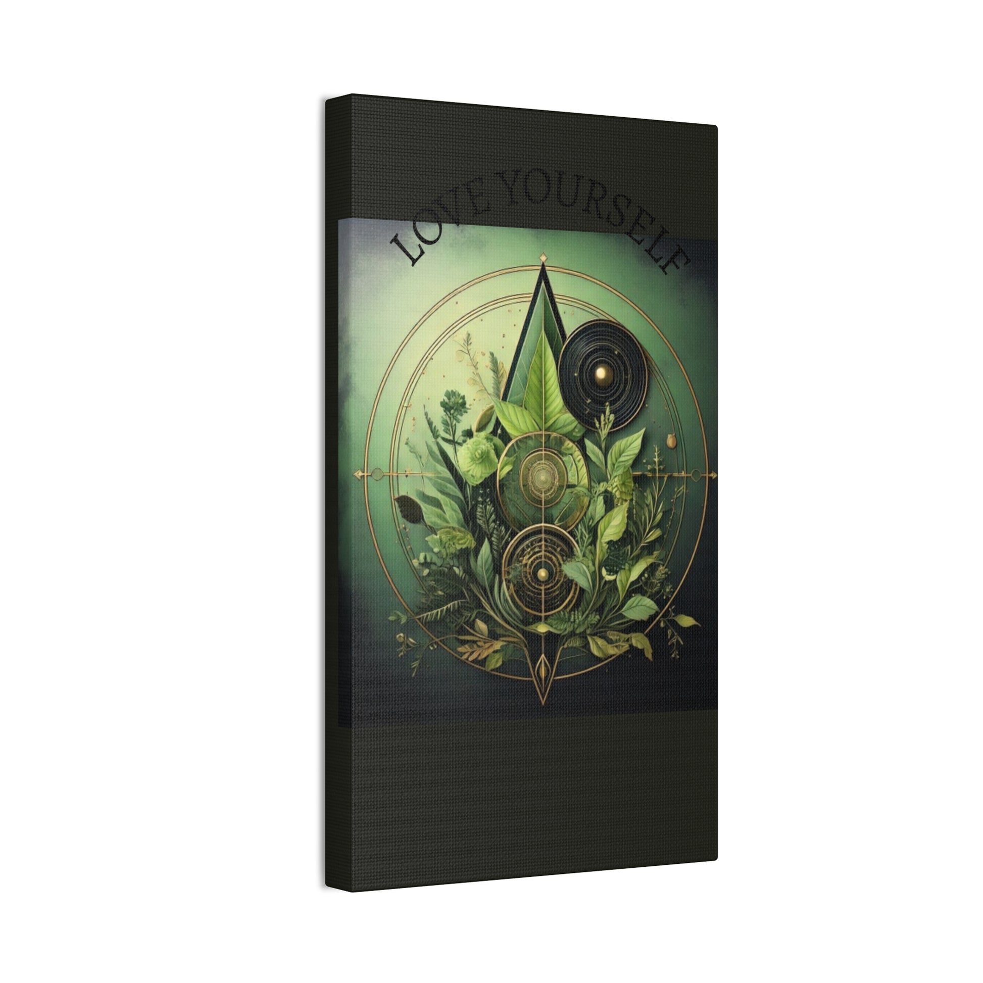Canvas Art Print, Boho Wall Decor, Greenery Artwork, Nature Inspired Decor, Gift for Plant Lovers