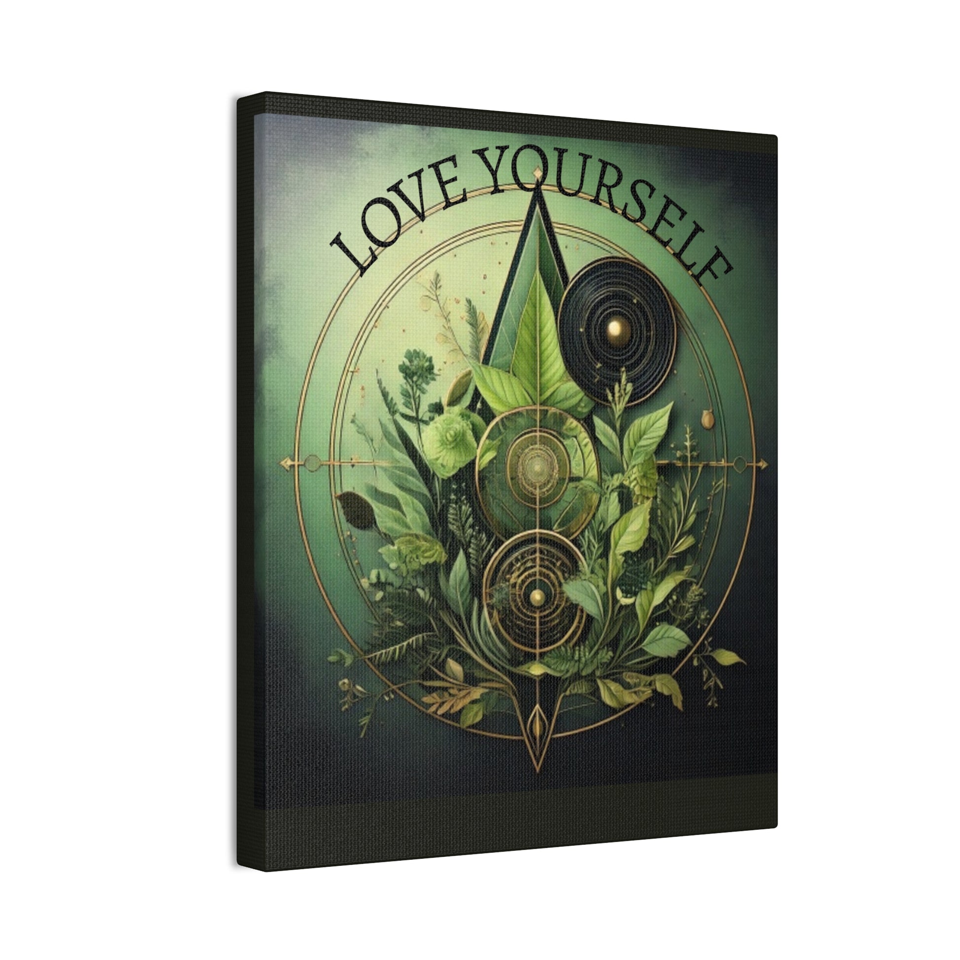 Canvas Art Print, Boho Wall Decor, Greenery Artwork, Nature Inspired Decor, Gift for Plant Lovers