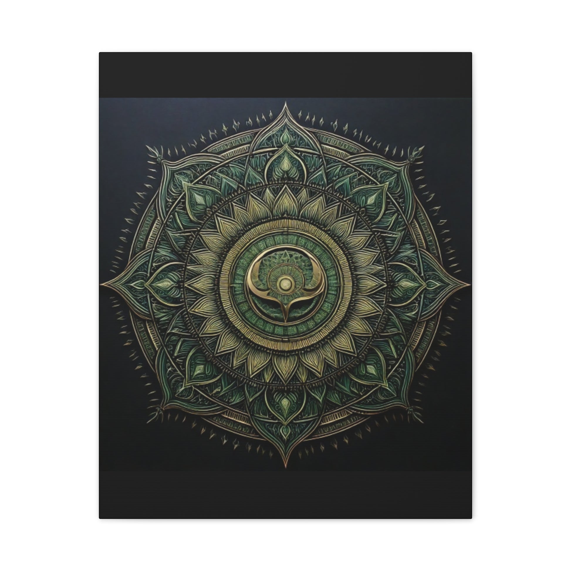 Bohemian Decor Wall Art Canvas, Mandala Artwork, Home Decor Gift, Meditation Room Decoration, Unique Gift for Yoga Lovers