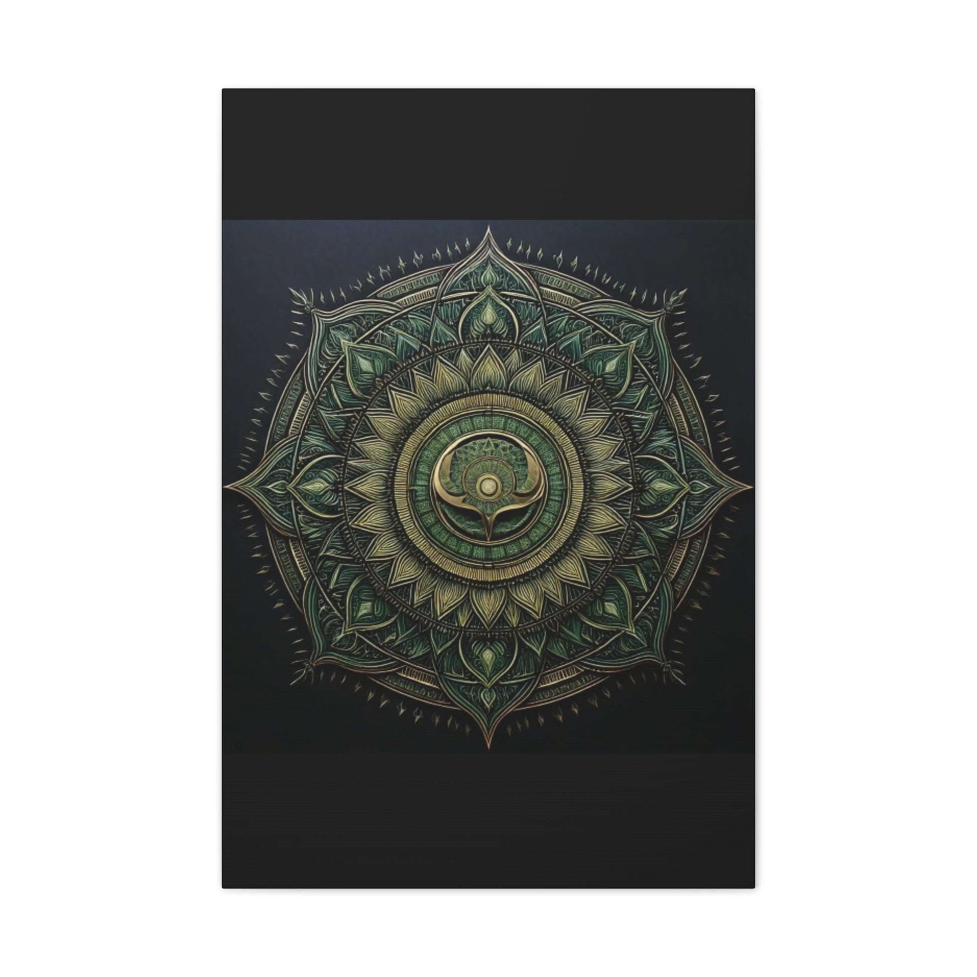 Bohemian Decor Wall Art Canvas, Mandala Artwork, Home Decor Gift, Meditation Room Decoration, Unique Gift for Yoga Lovers