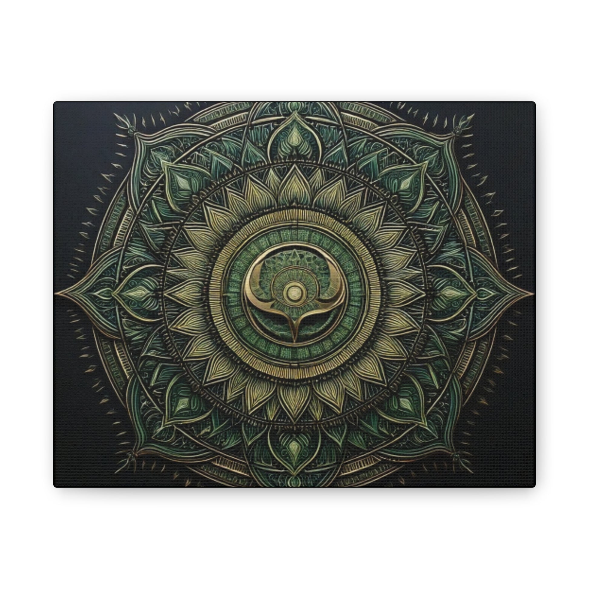 Bohemian Decor Wall Art Canvas, Mandala Artwork, Home Decor Gift, Meditation Room Decoration, Unique Gift for Yoga Lovers