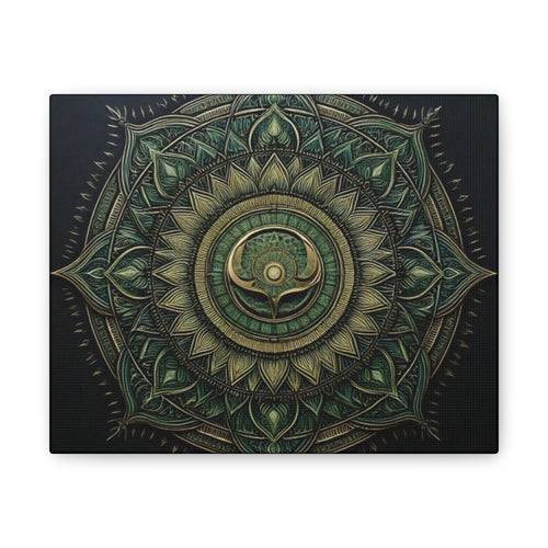 Bohemian Decor Wall Art Canvas, Mandala Artwork, Home Decor Gift, Meditation Room Decoration, Unique Gift for Yoga Lovers