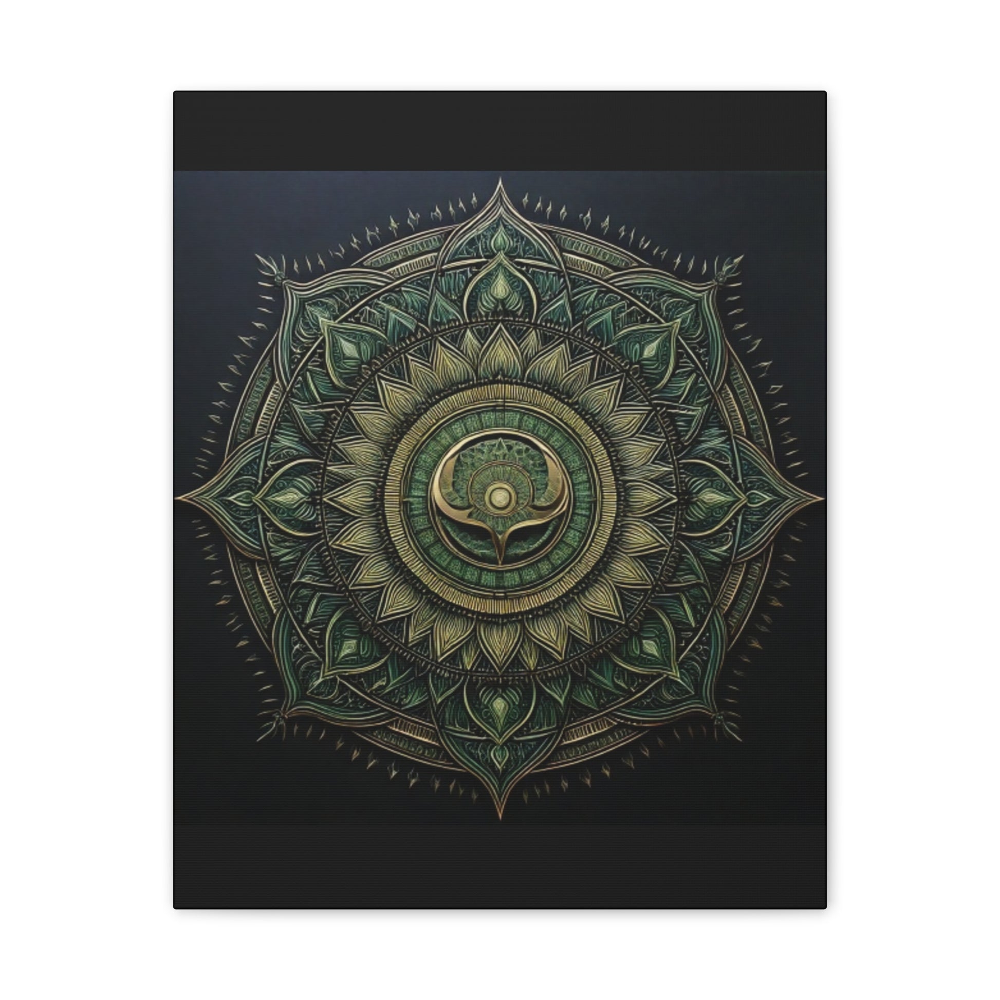 Bohemian Decor Wall Art Canvas, Mandala Artwork, Home Decor Gift, Meditation Room Decoration, Unique Gift for Yoga Lovers
