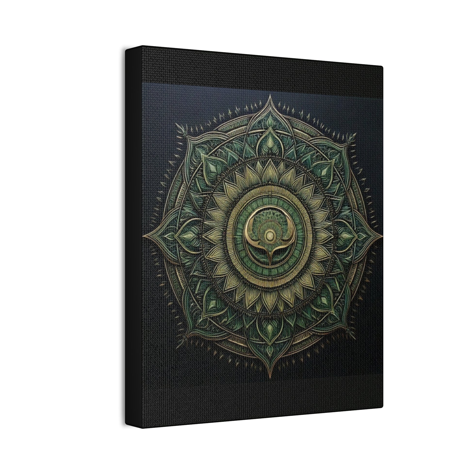 Bohemian Decor Wall Art Canvas, Mandala Artwork, Home Decor Gift, Meditation Room Decoration, Unique Gift for Yoga Lovers