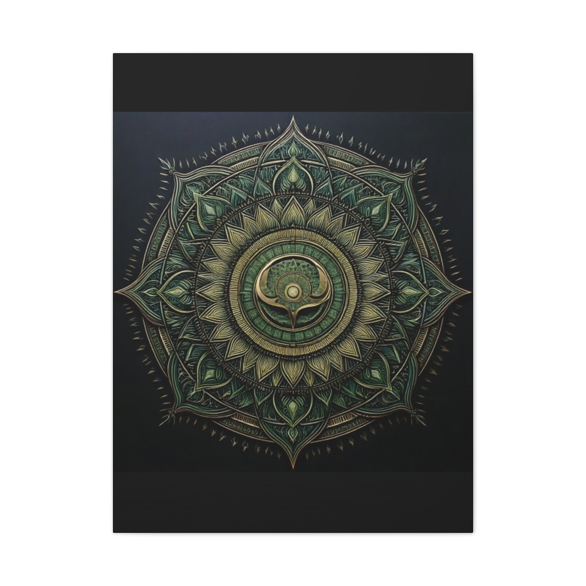 Bohemian Decor Wall Art Canvas, Mandala Artwork, Home Decor Gift, Meditation Room Decoration, Unique Gift for Yoga Lovers
