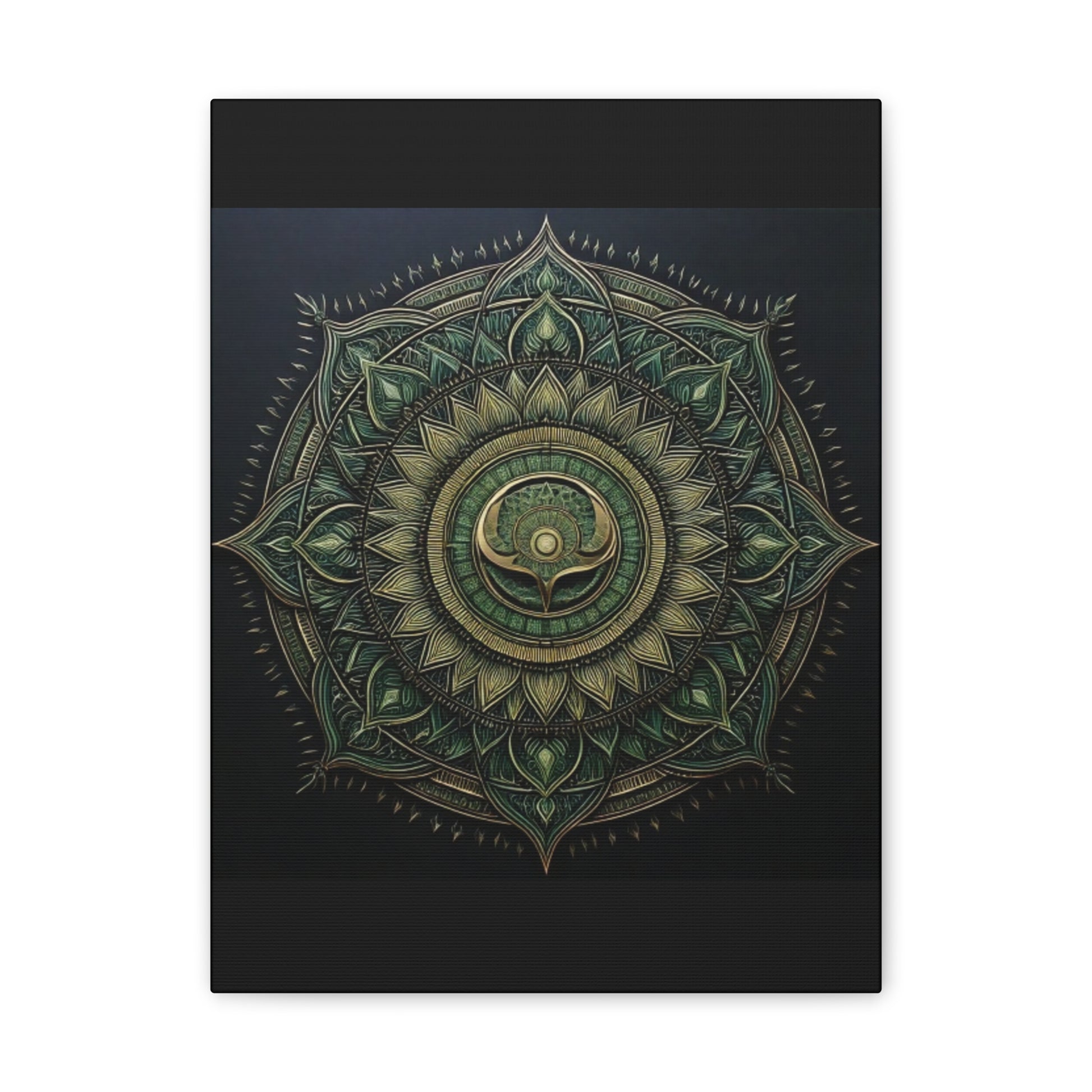 Bohemian Decor Wall Art Canvas, Mandala Artwork, Home Decor Gift, Meditation Room Decoration, Unique Gift for Yoga Lovers