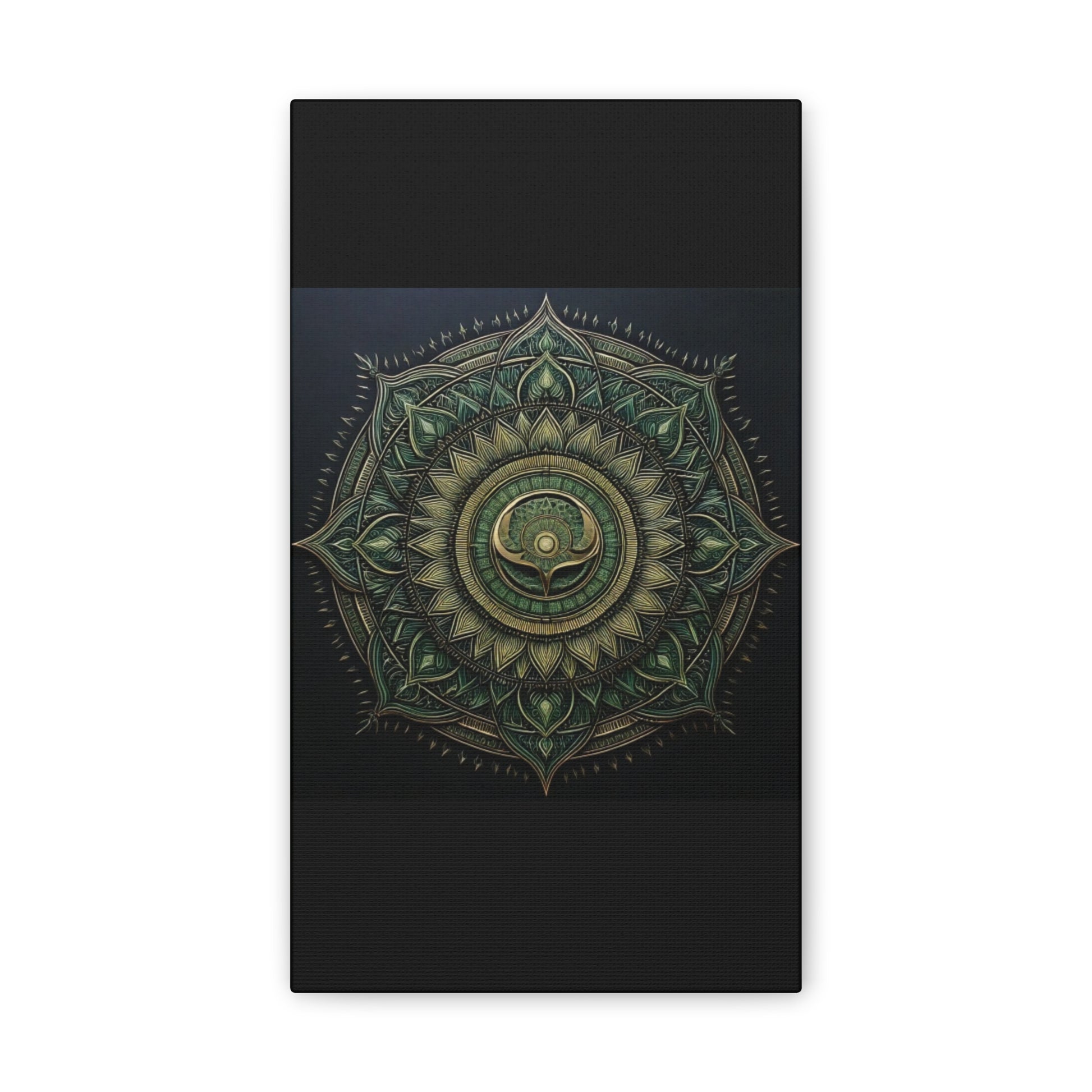 Bohemian Decor Wall Art Canvas, Mandala Artwork, Home Decor Gift, Meditation Room Decoration, Unique Gift for Yoga Lovers
