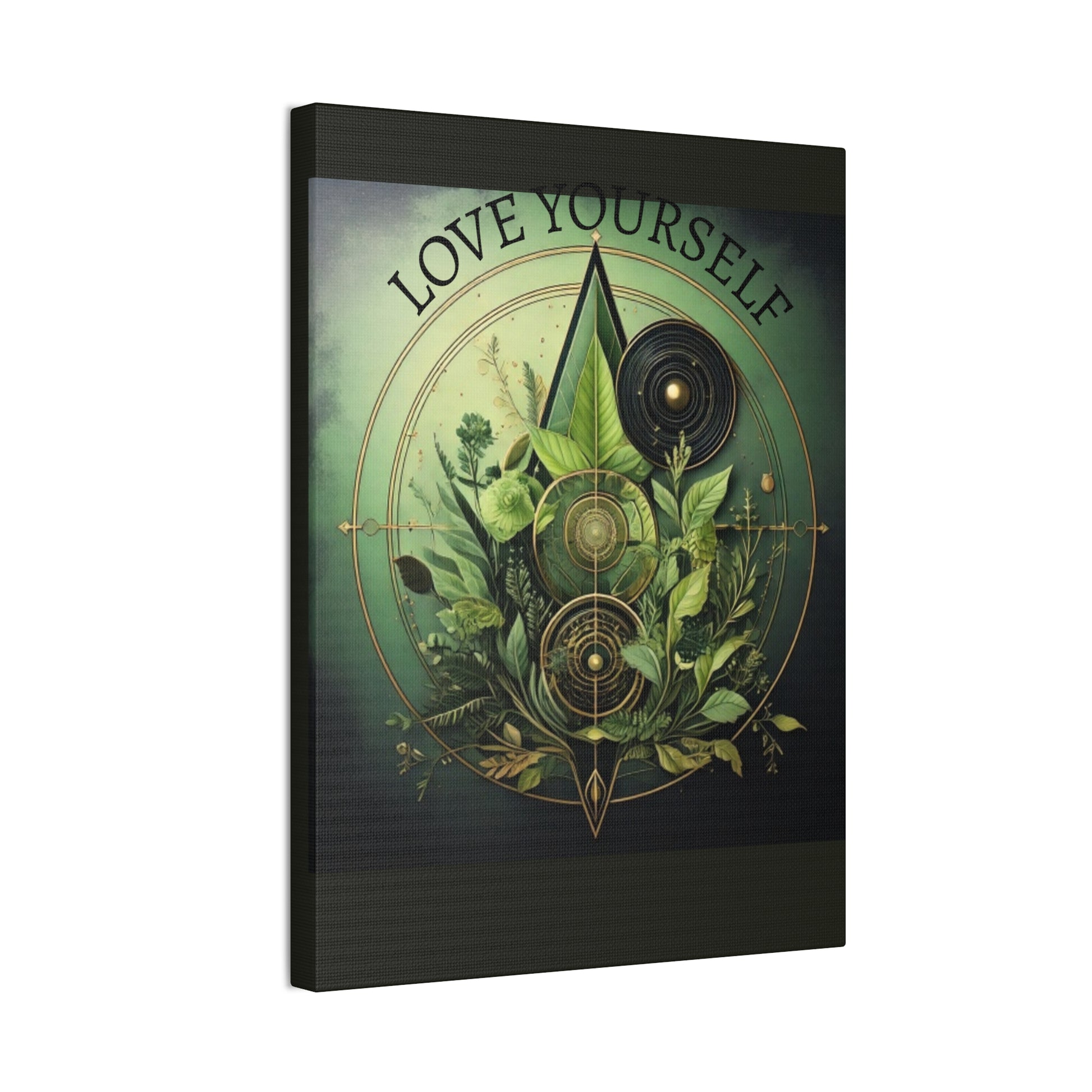 Canvas Art Print, Boho Wall Decor, Greenery Artwork, Nature Inspired Decor, Gift for Plant Lovers
