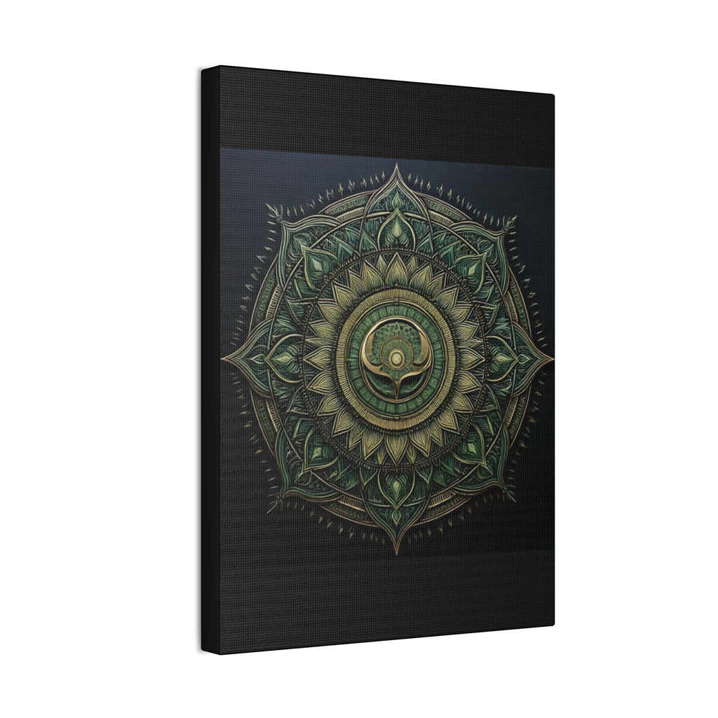 Bohemian Decor Wall Art Canvas, Mandala Artwork, Home Decor Gift, Meditation Room Decoration, Unique Gift for Yoga Lovers
