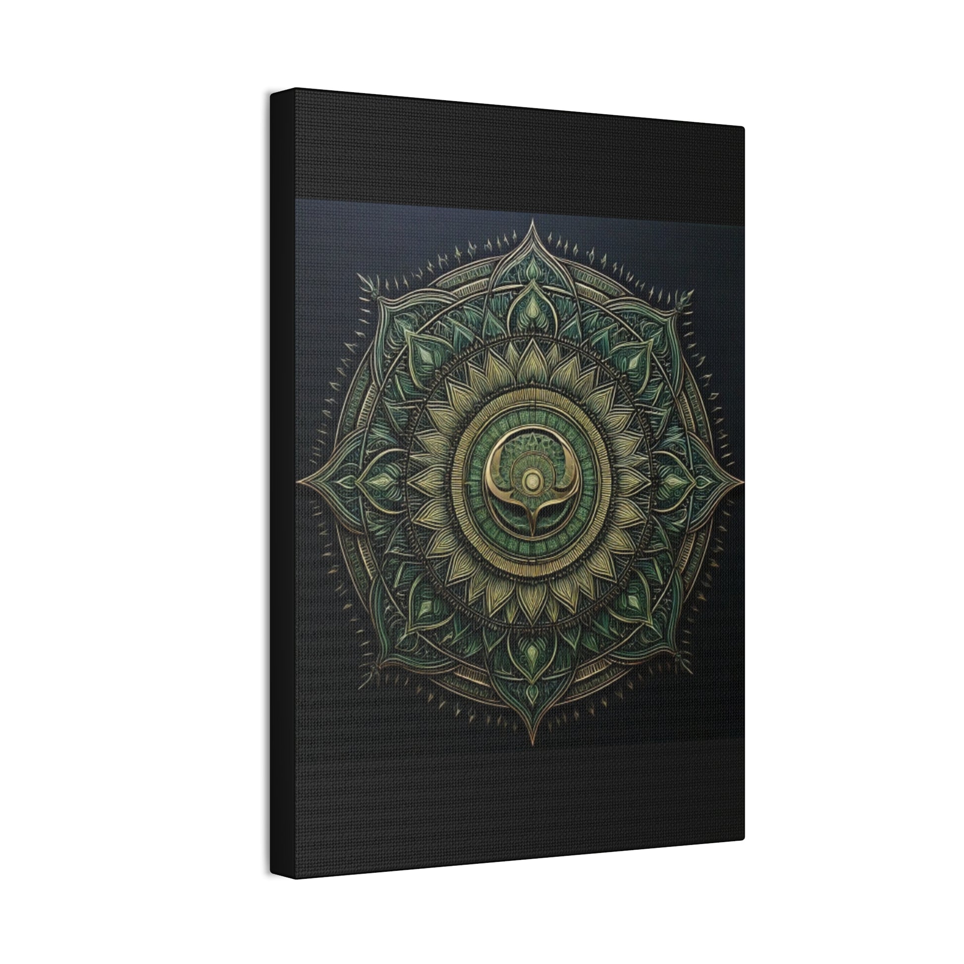 Bohemian Decor Wall Art Canvas, Mandala Artwork, Home Decor Gift, Meditation Room Decoration, Unique Gift for Yoga Lovers