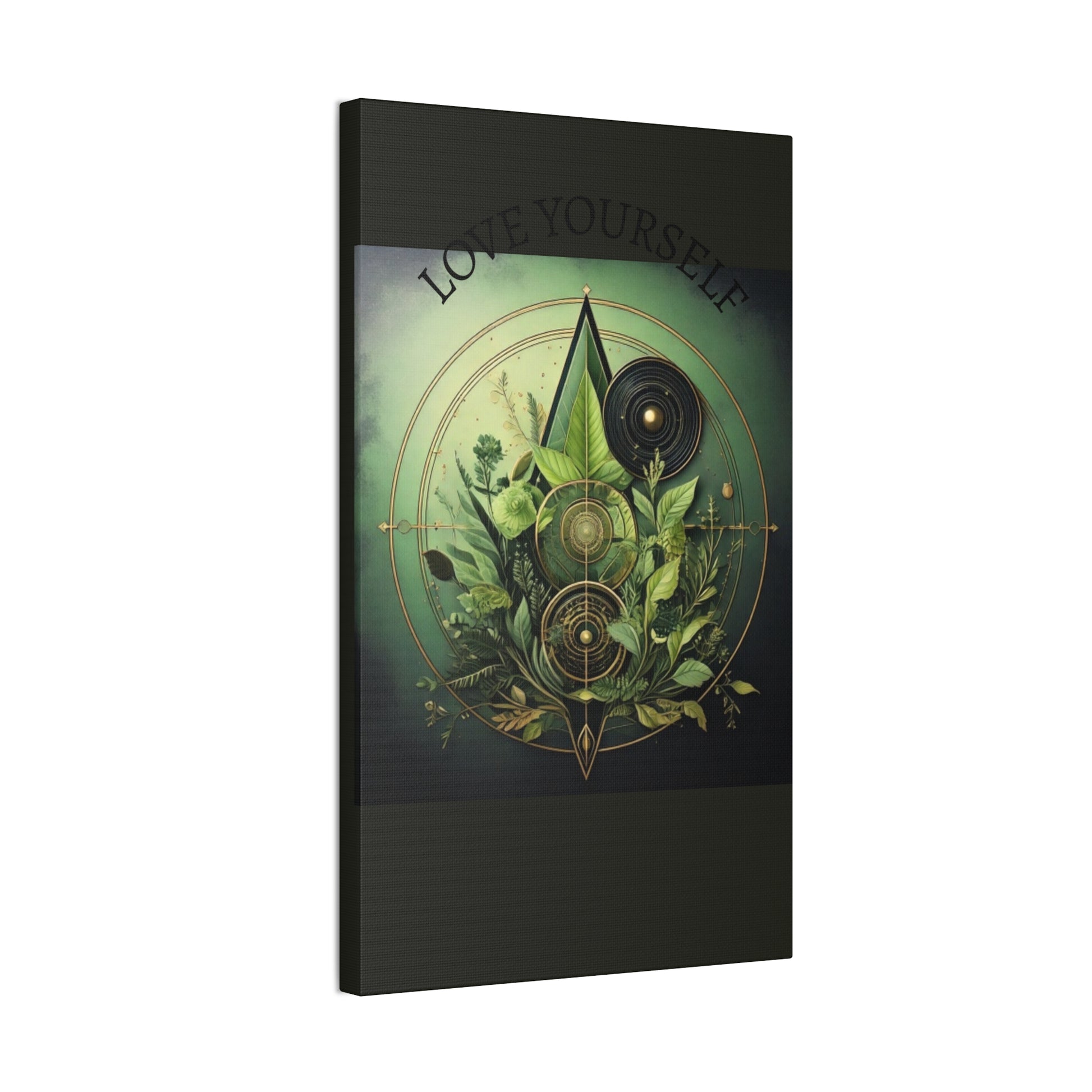 Canvas Art Print, Boho Wall Decor, Greenery Artwork, Nature Inspired Decor, Gift for Plant Lovers