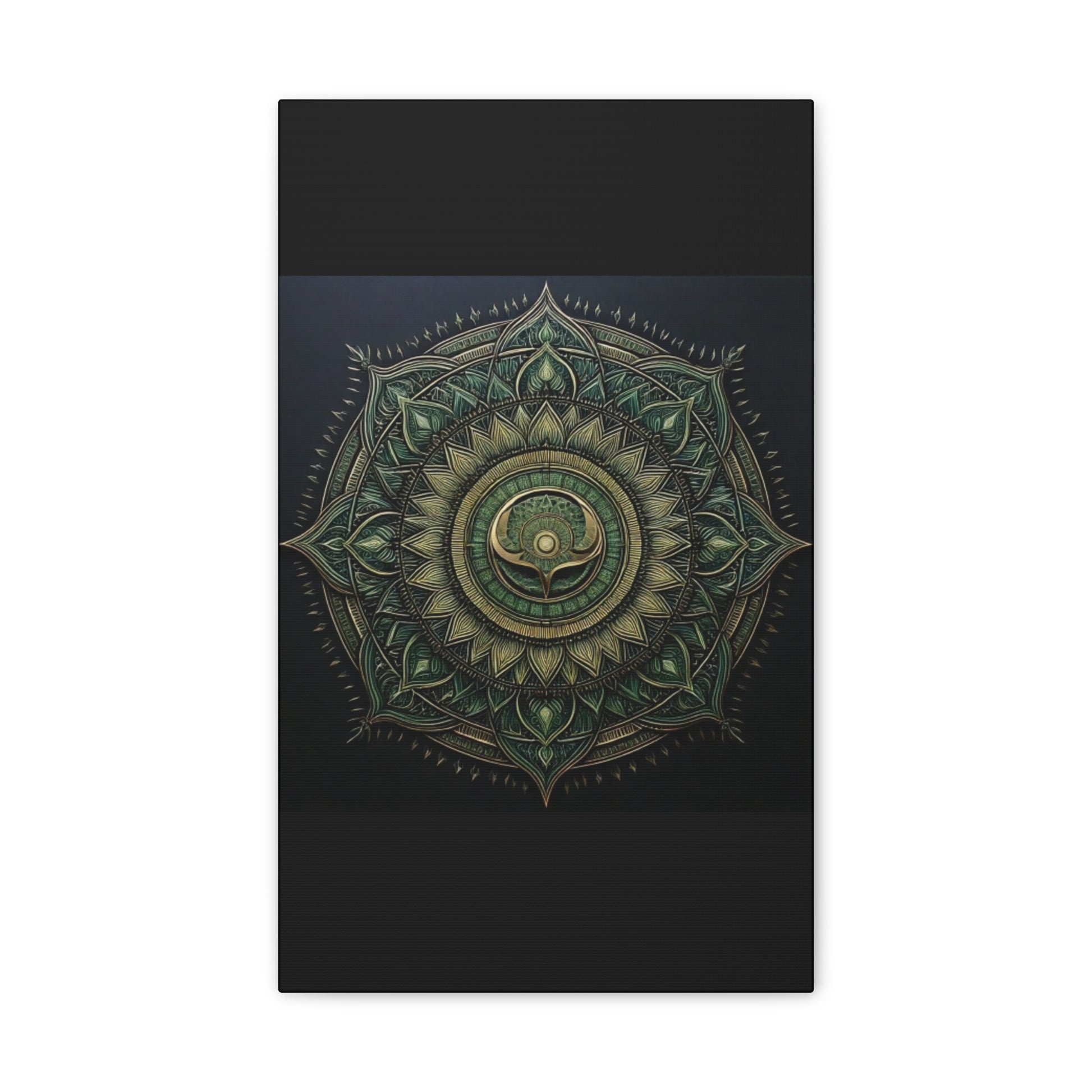 Bohemian Decor Wall Art Canvas, Mandala Artwork, Home Decor Gift, Meditation Room Decoration, Unique Gift for Yoga Lovers